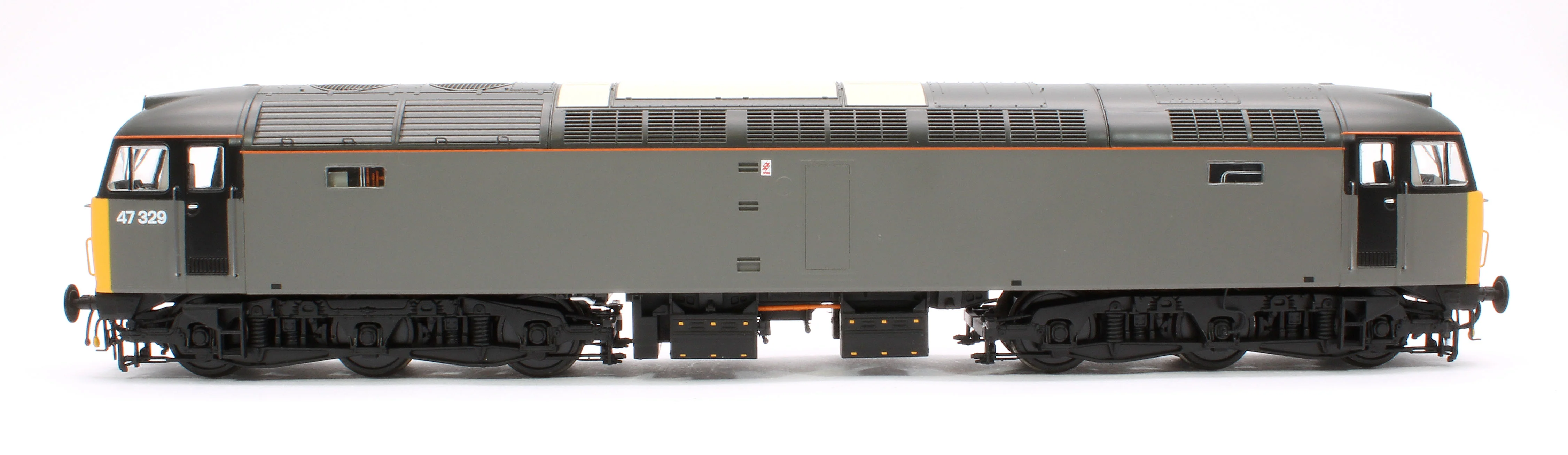 4725 Class 47 329 Departmental General Grey Diesel Locomotive - Image 5