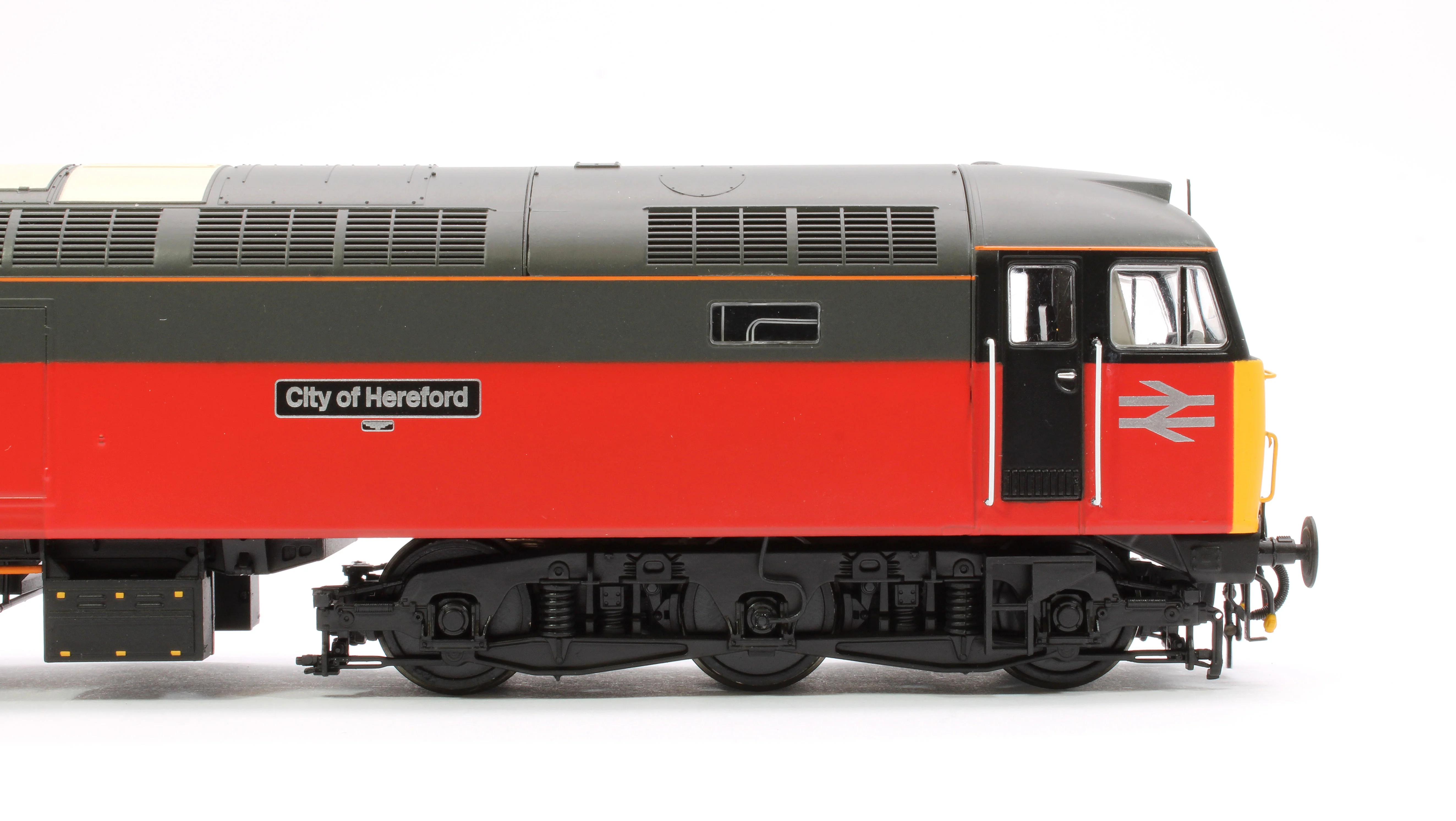 Class 47 575 'City of Hereford' Parcels Red/Grey Diesel Locomotive - Image 7