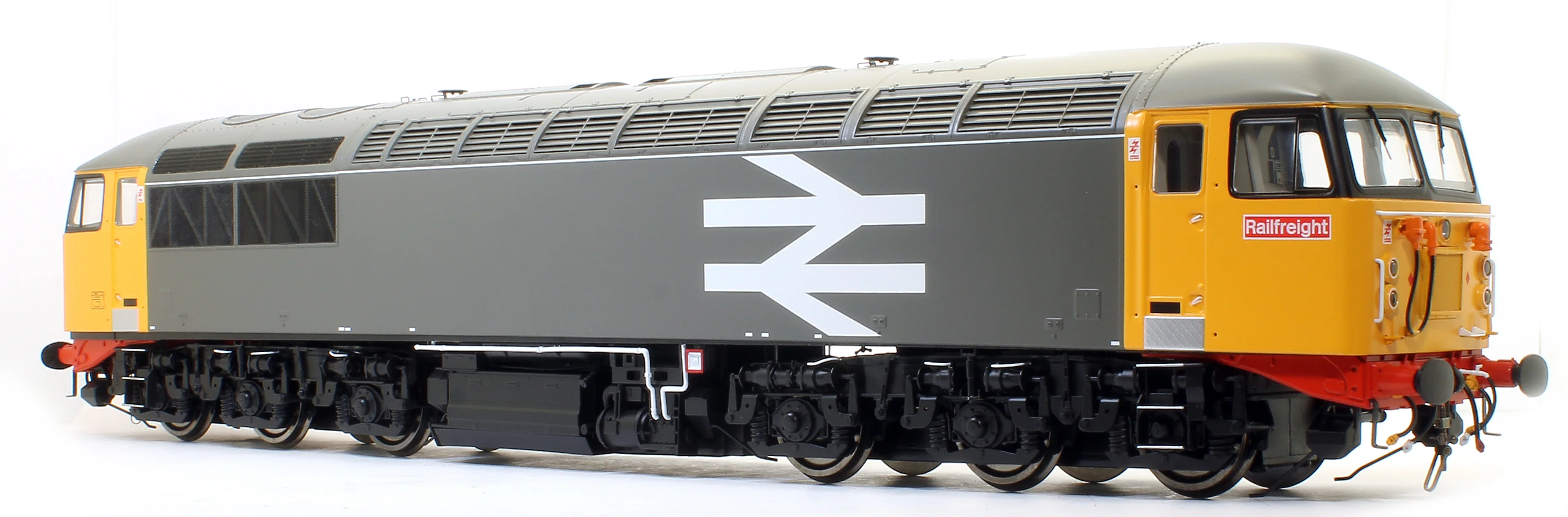 Class 56 Railfreight Large Logo Grey Heavy Freight Diesel Locomotive - Image 4