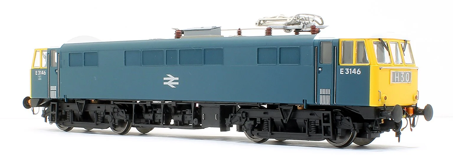 Pre-Owned 8653 Class 86/0 'AL6' Bo-Bo Electric Locomotive BR Rail Blue E3146 Full Yellow Ends - DCC Fitted - Image 3