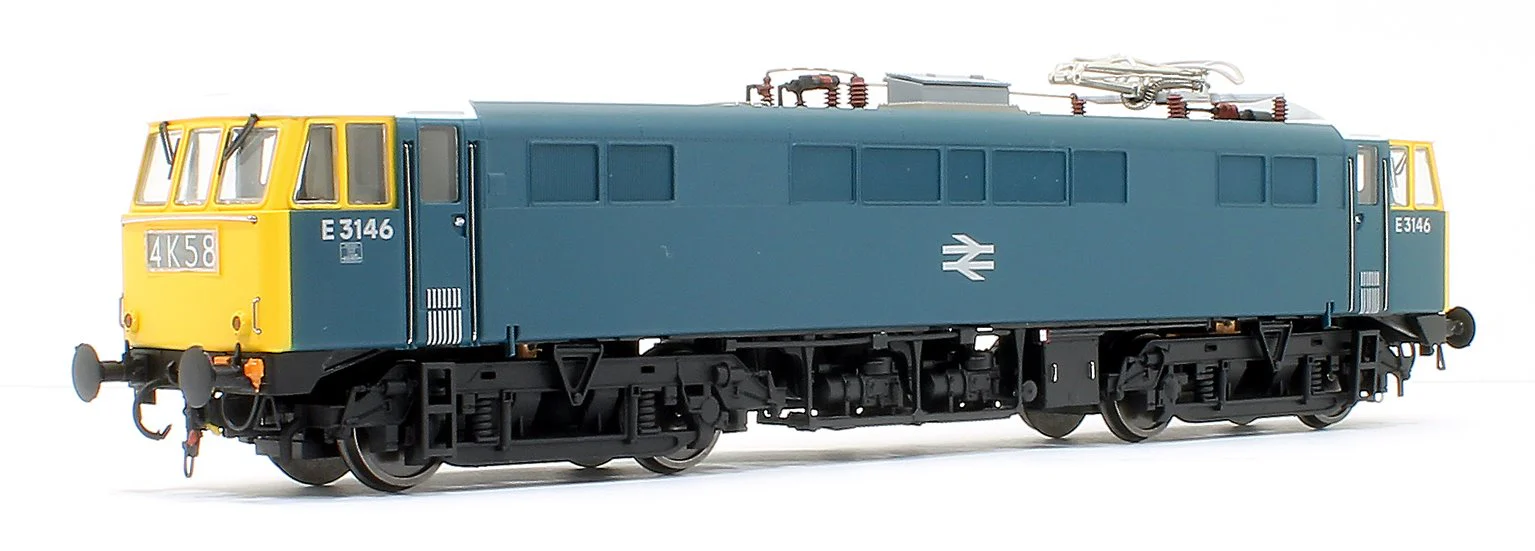 Pre-Owned 8653 Class 86/0 'AL6' Bo-Bo Electric Locomotive BR Rail Blue E3146 Full Yellow Ends - DCC Fitted - Image 5