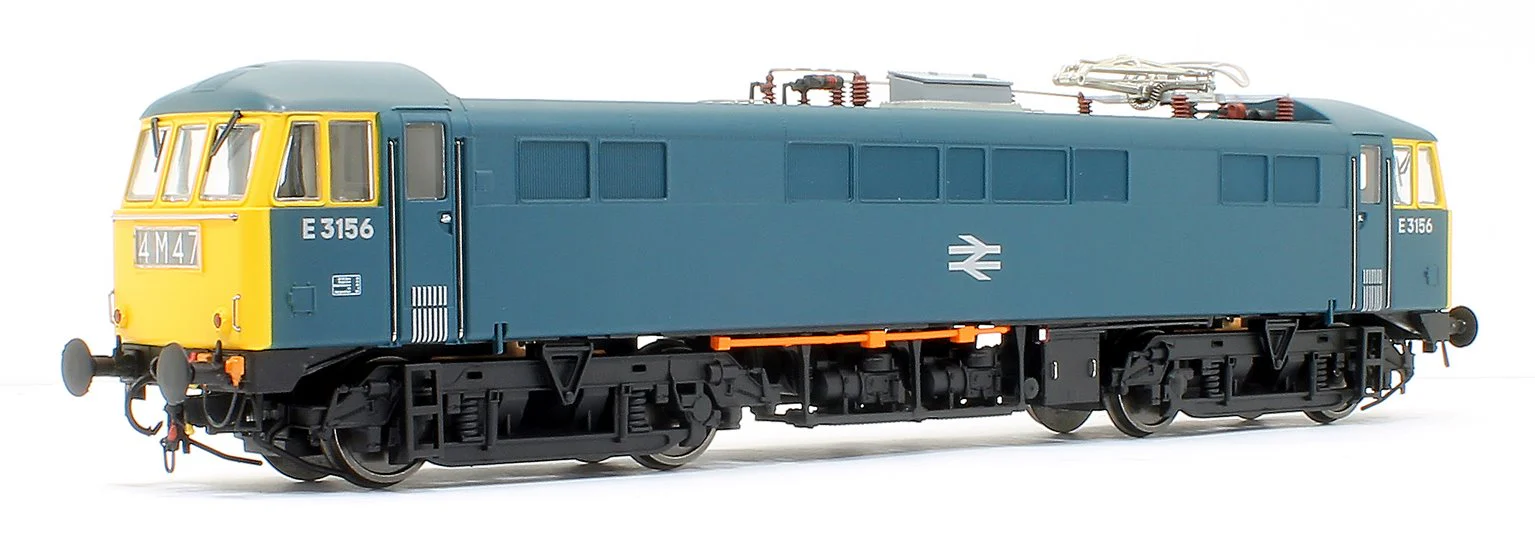 Class 86/0 'AL6' Bo-Bo Electric Locomotive BR Rail Blue E3156 with double arrow logo and full yellow ends - Image 5