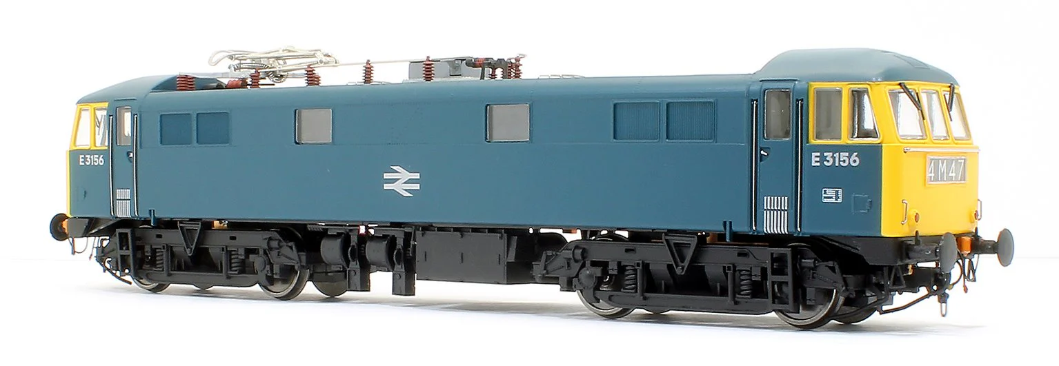 Class 86/0 'AL6' Bo-Bo Electric Locomotive BR Rail Blue E3156 with double arrow logo and full yellow ends - Image 6