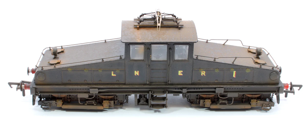 Highly Detail Weathered North Eastern Railway ES1 LNER Unlined Black Bo-Bo Electric Locomotive No.1 - Image 11