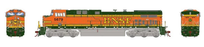 ATHG31780 HO AC4400CW BNSF #5679 Diesel Locomotive - DCC Sound