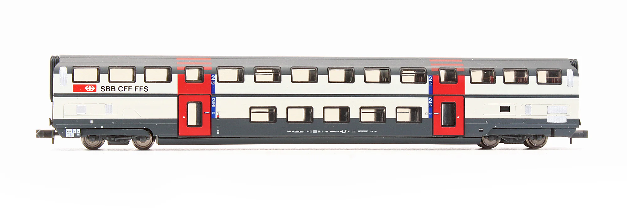 Pre-Owned H25102 IC2000 SBB 2nd Class Double Deck Coach - Image 3
