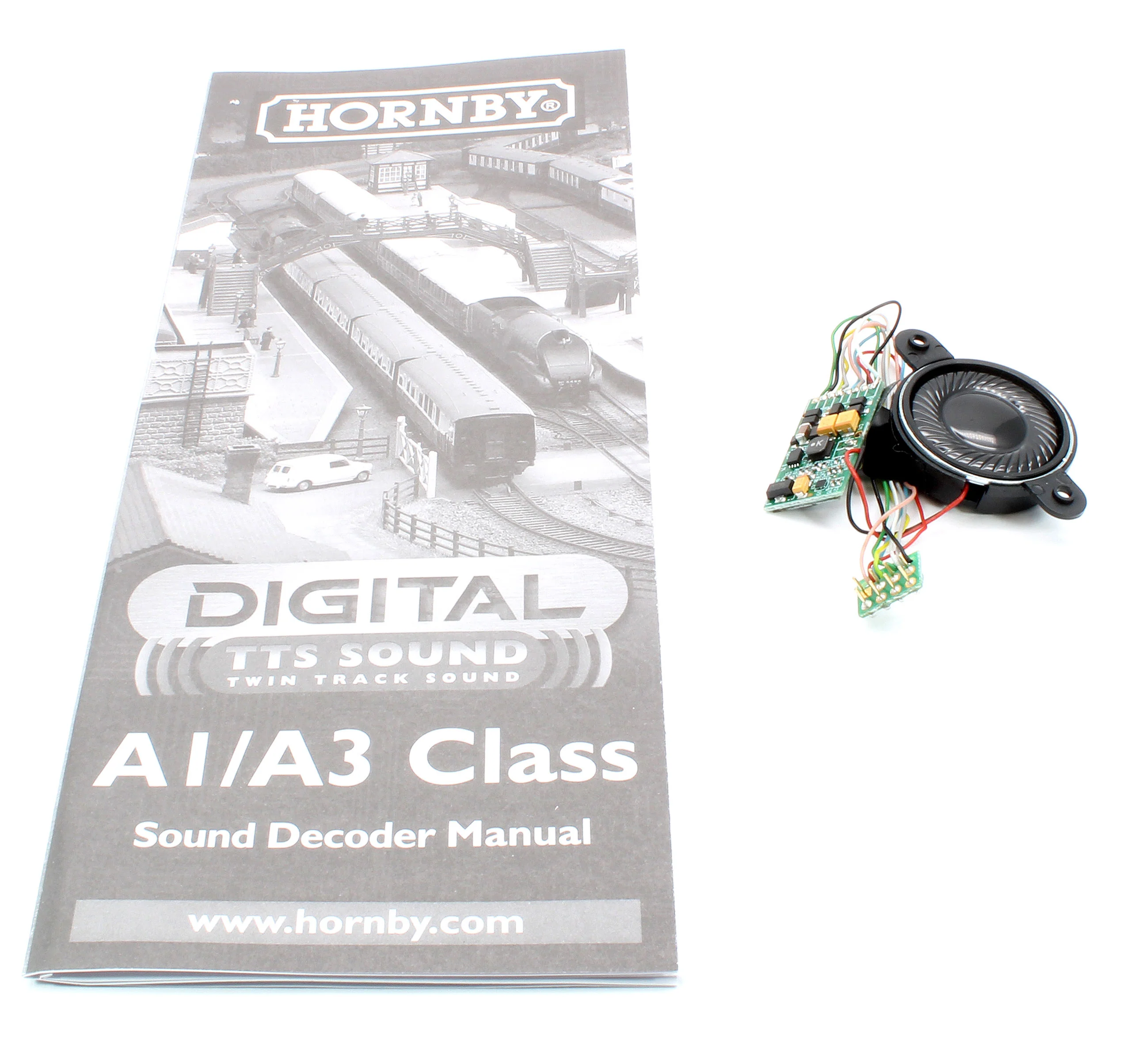 Digital Class A1/A3 Flying Scotsman Steam Locomotive DCC TTS Sound Decoder & Speaker (same as R8106)