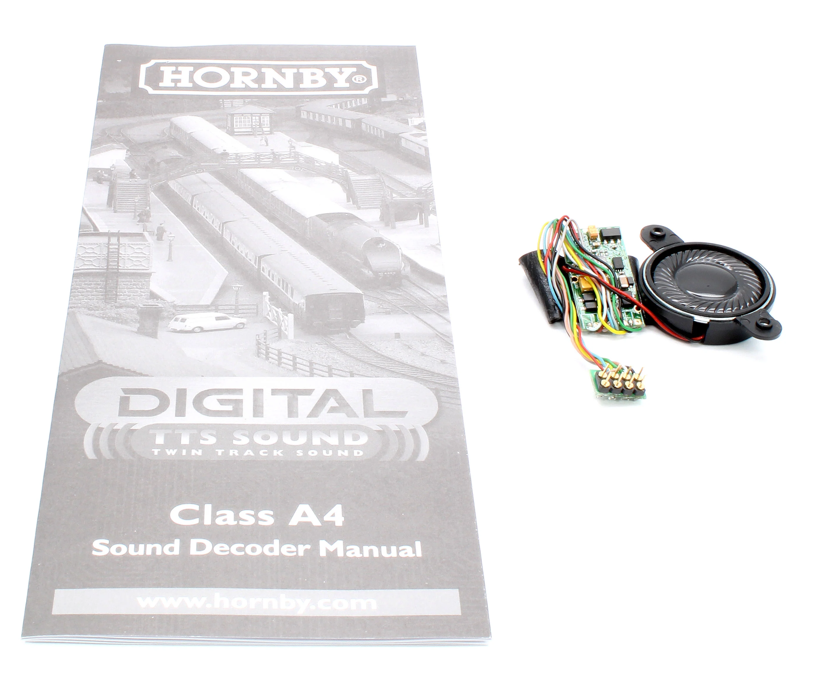 Digital Class A4 Mallard Steam Locomotive DCC TTS Sound Decoder & Speaker (same as R8107)