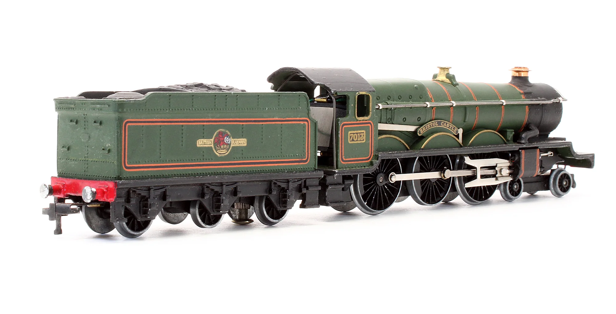 Pre-Owned EDLT20 BR Green 4-6-0 'Bristol Castle' 7013 Steam Locomotive - 3 Rail - Image 3