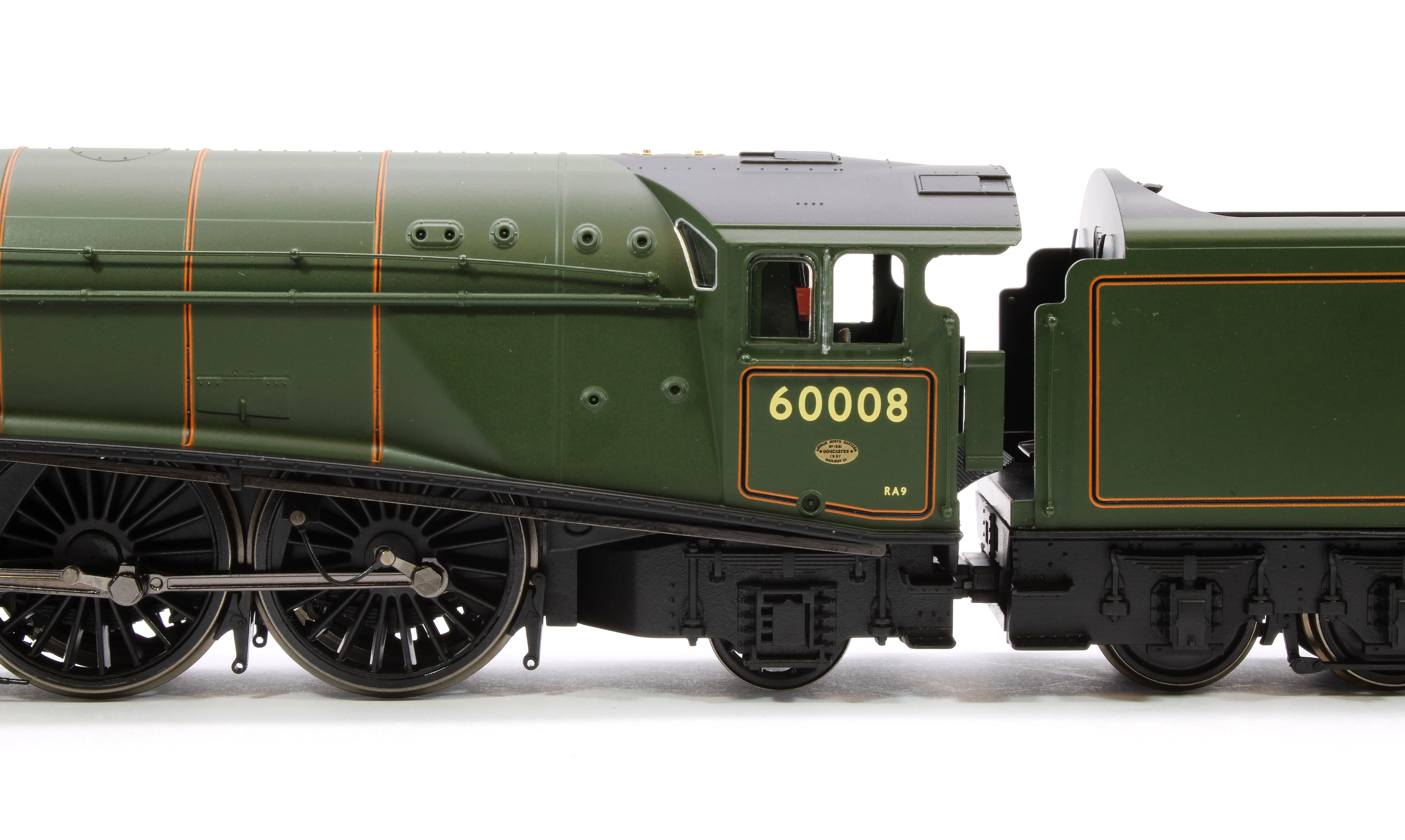Hornby Dublo Class A4 4-6-2 60008 'Dwight D. Eisenhower' Great Gathering 10th Anniversary BR Lined Green Late Crest Limited Edition Steam locomotive - Image 8