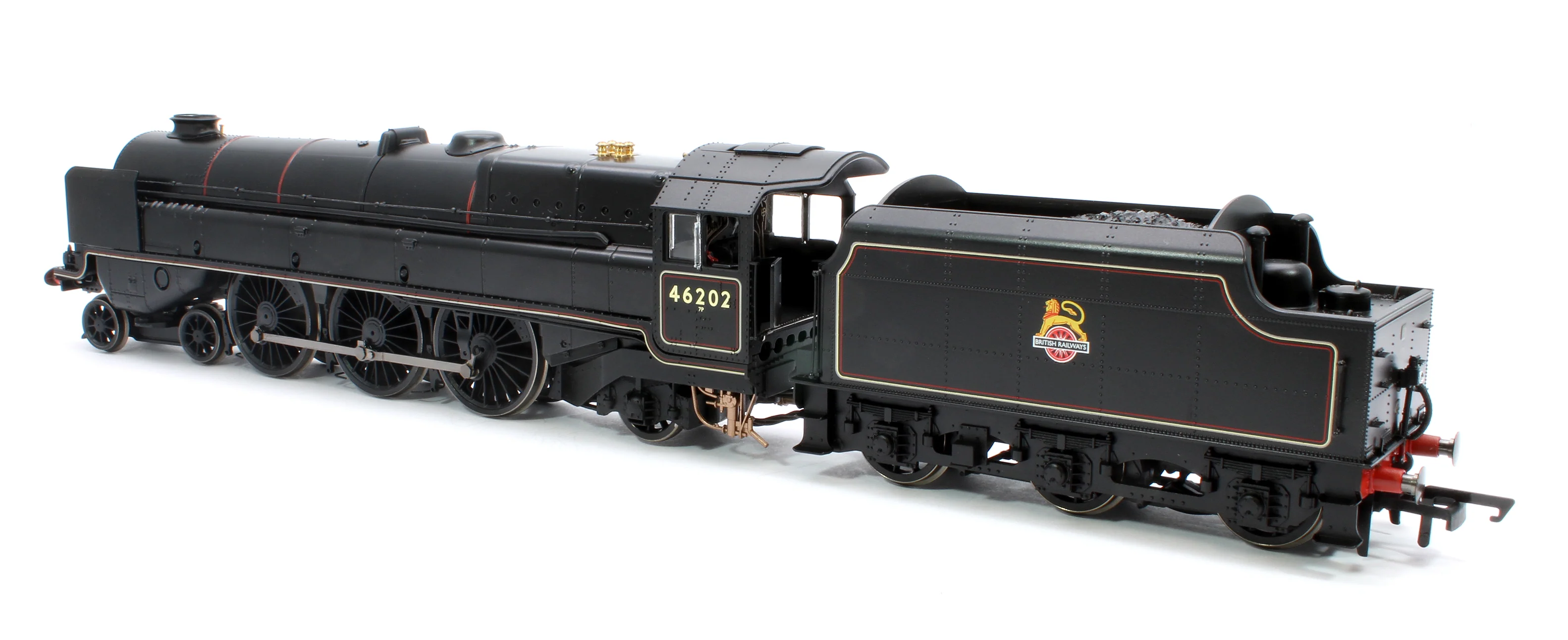 Princess Royal Class 'The Turbomotive' 4-6-2 BR Black Early Emblem 46202 Steam Locomotive - DCC Sound Fitted - Image 2