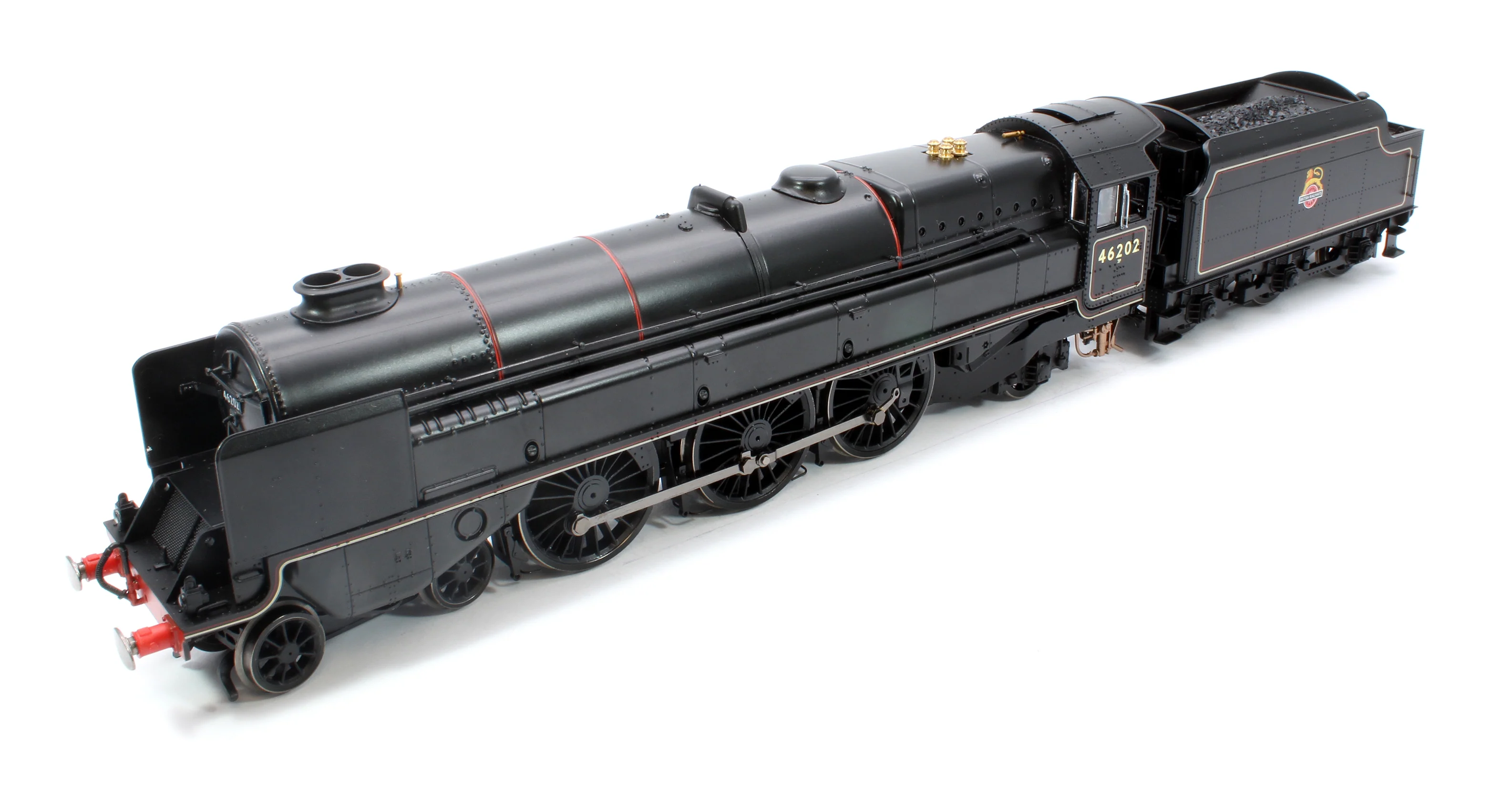 Princess Royal Class 'The Turbomotive' 4-6-2 BR Black Early Emblem 46202 Steam Locomotive - DCC Sound Fitted - Image 9