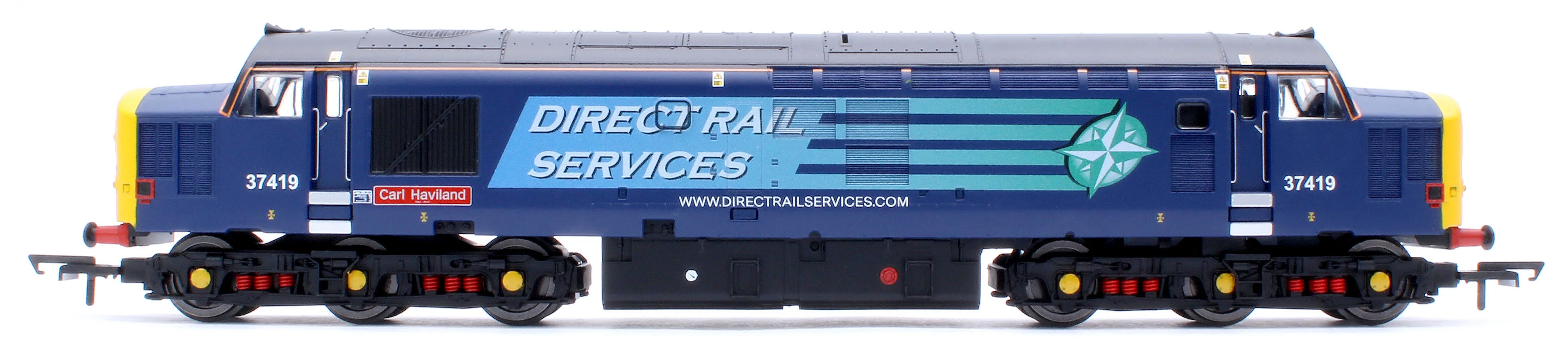 RailRoad Class 37 DRS 'Carl Haviland' 37419 Diesel Locomotive - Image 5