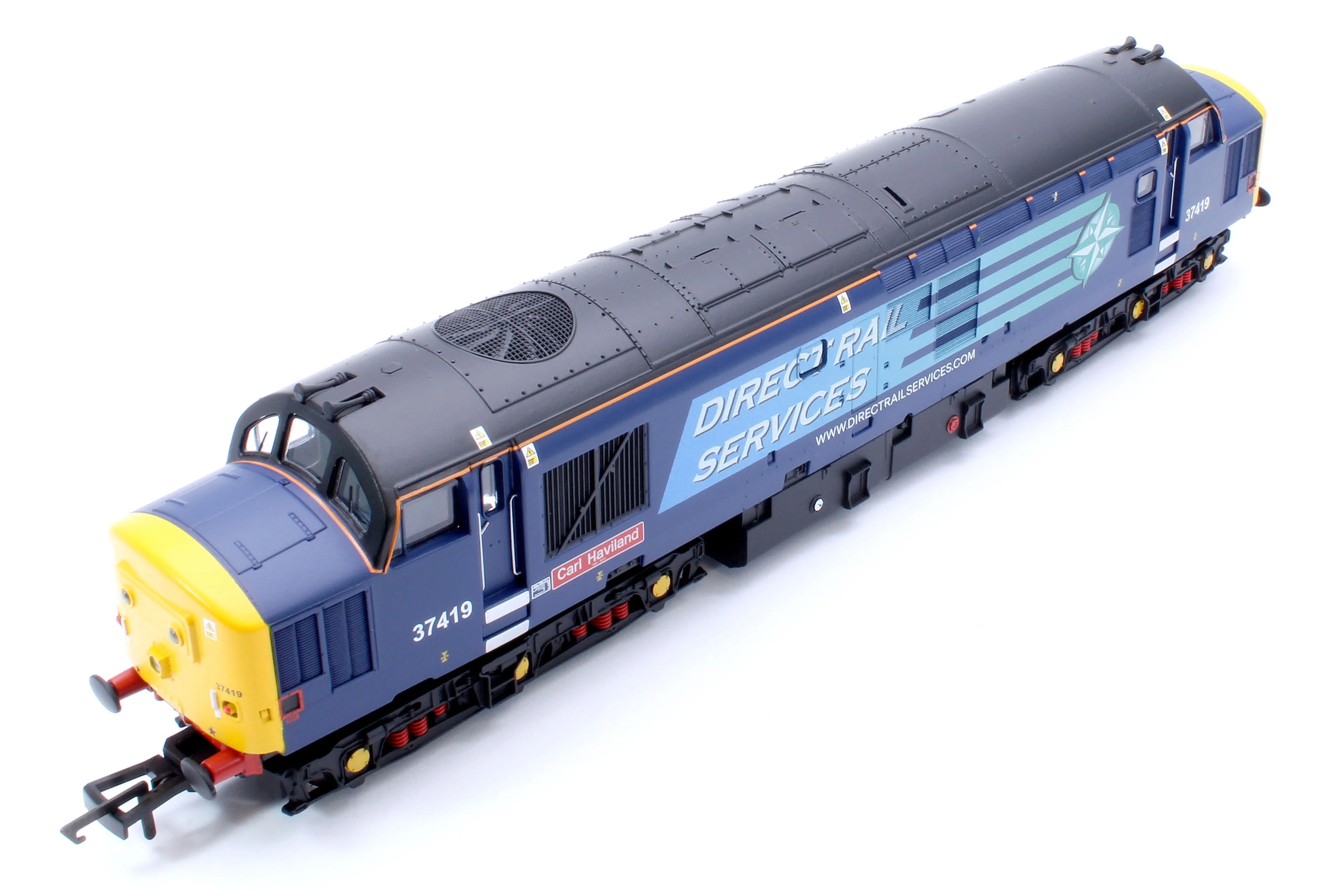 RailRoad Class 37 DRS 'Carl Haviland' 37419 Diesel Locomotive - DCC Sound - Image 11