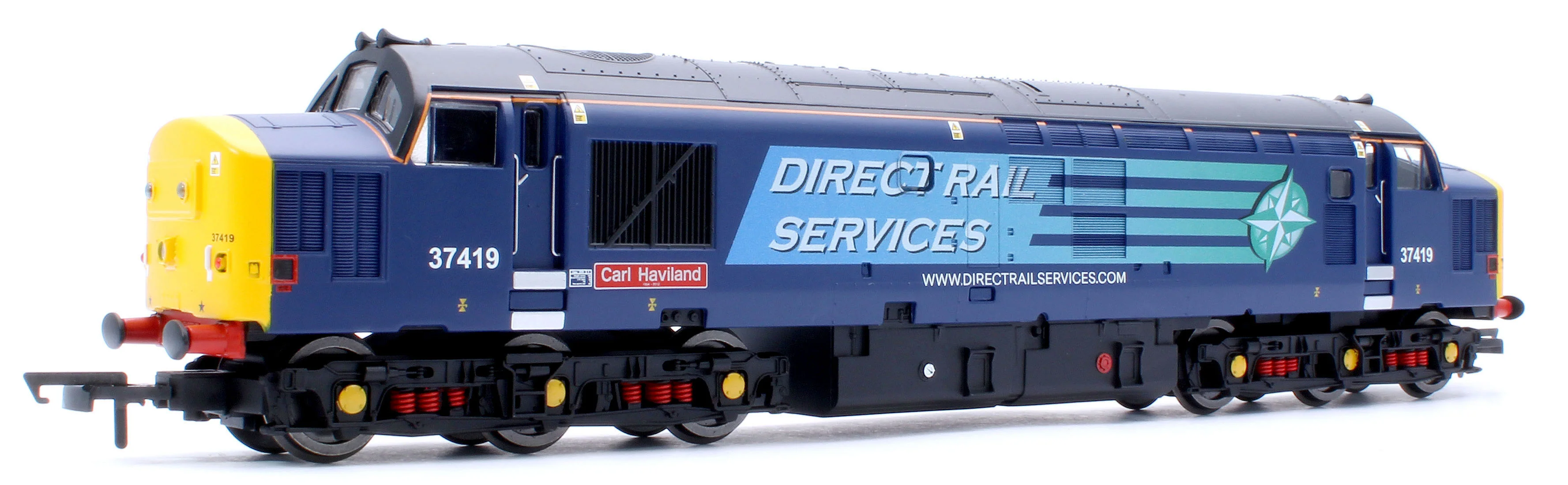 RailRoad Class 37 DRS 'Carl Haviland' 37419 Diesel Locomotive - DCC Sound - Image 4