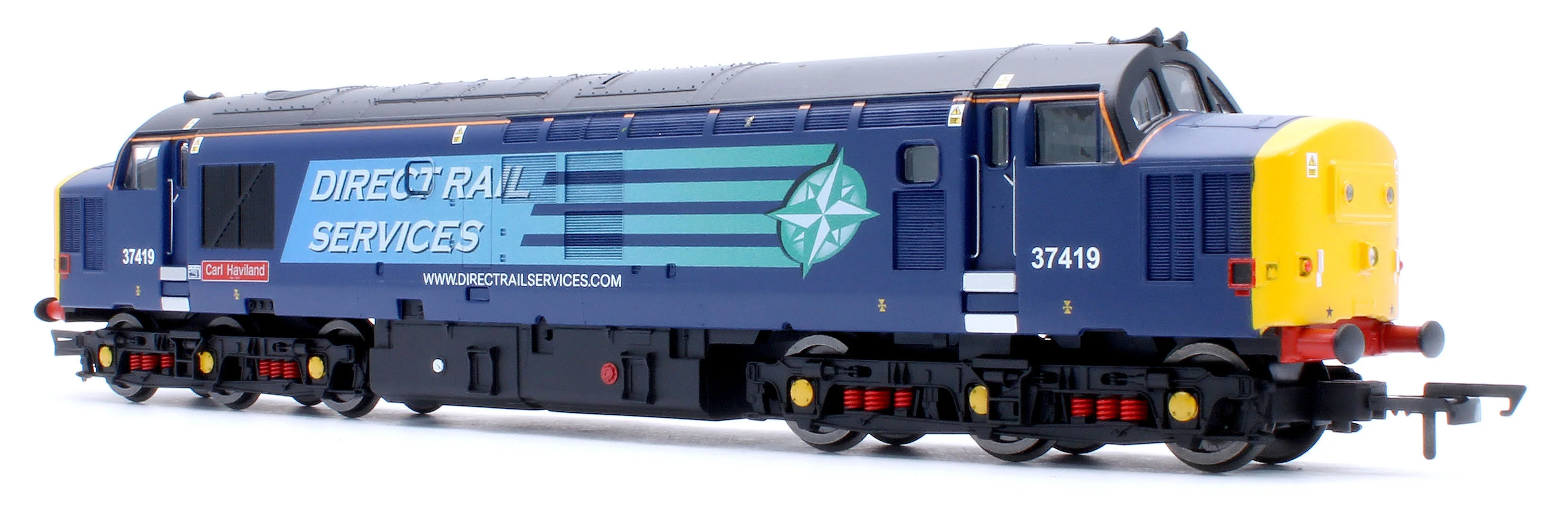 RailRoad Class 37 DRS 'Carl Haviland' 37419 Diesel Locomotive - DCC Sound - Image 6