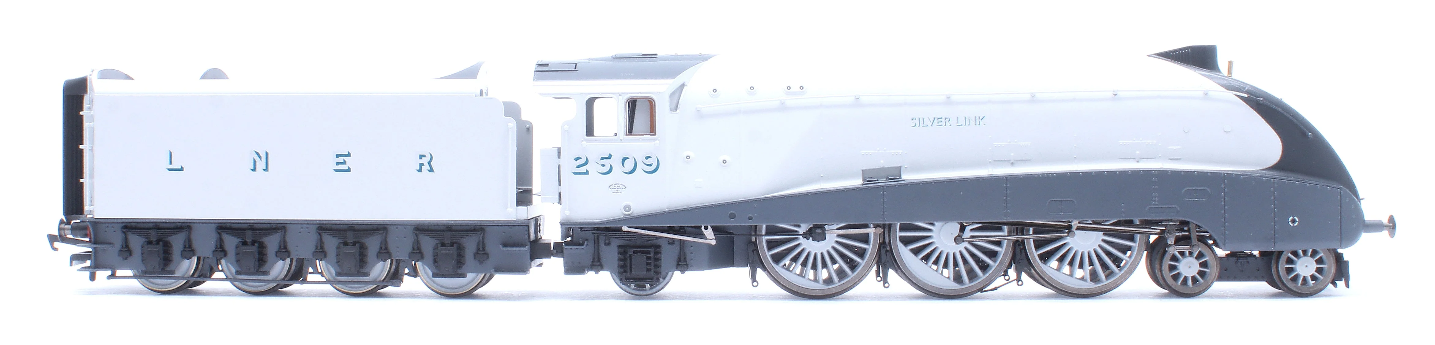 Pre-Owned R30456 Hornby Dublo Class A4 4-6-2 LNER No.2509 'Silver Link' (90th Anniversary Collection) Steam Locomotive - Image 5