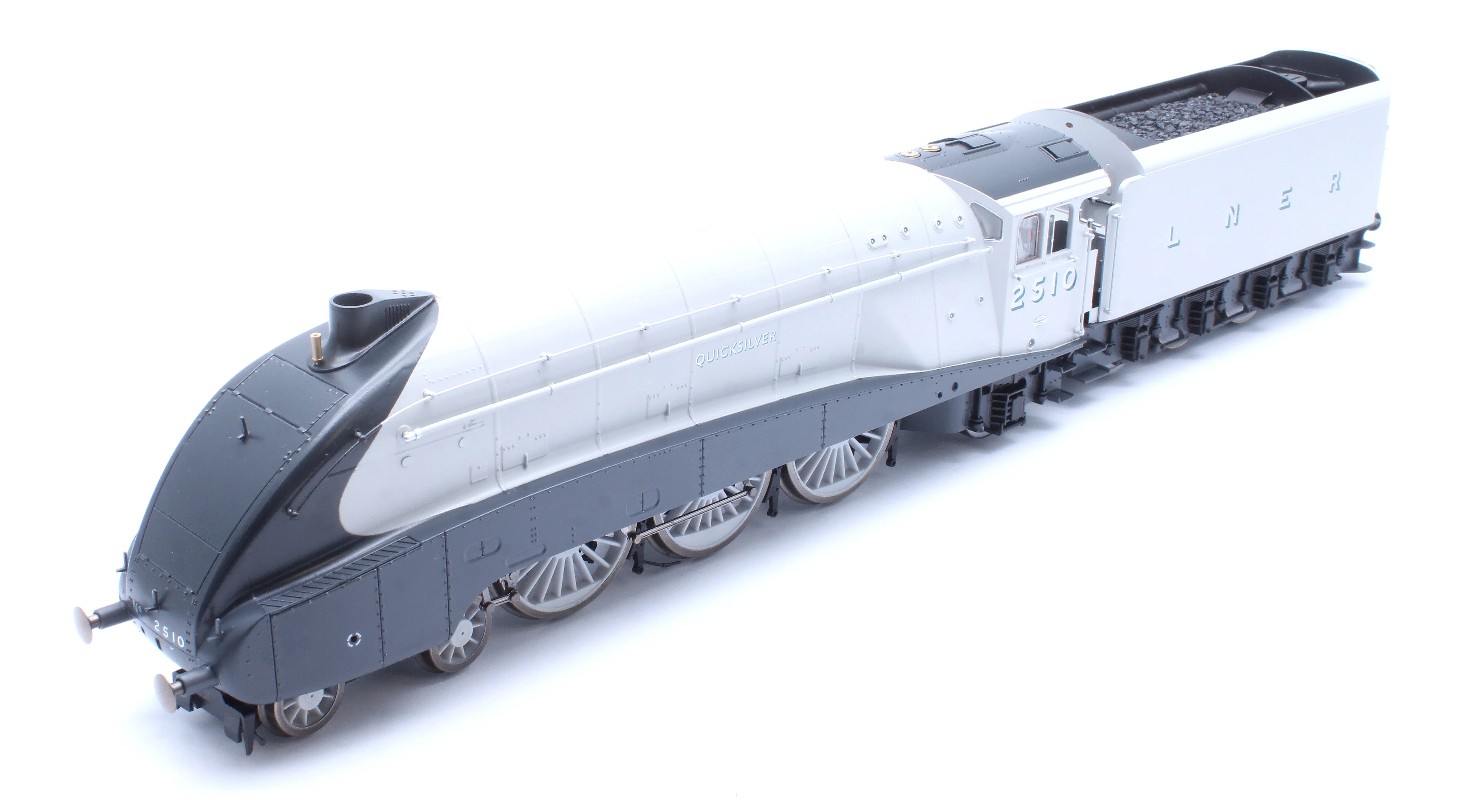 Hornby Dublo Class A4 4-6-2 LNER No.2510 'Quicksilver' (90th Anniversary Collection) Steam Locomotive - Image 7