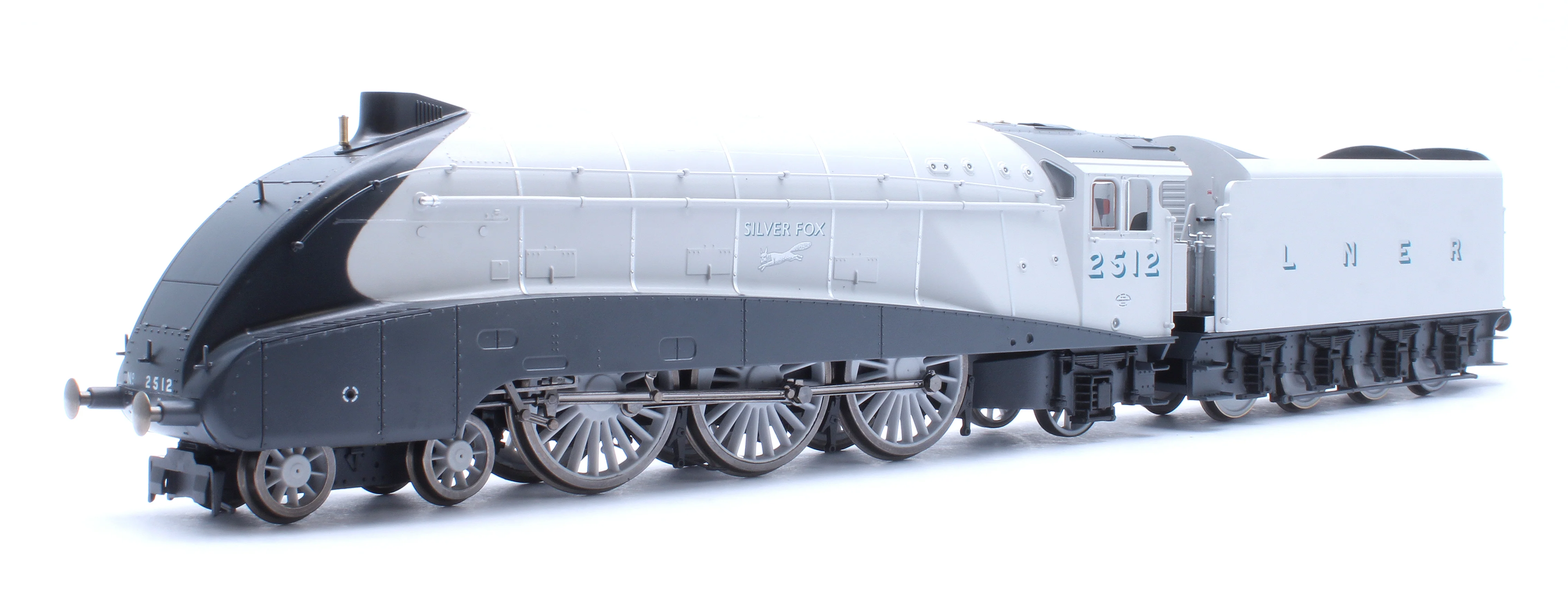 R30459 Hornby Dublo Class A4 4-6-2 LNER No.2512 'Silver Fox' (90th Anniversary Collection) Steam Locomotive