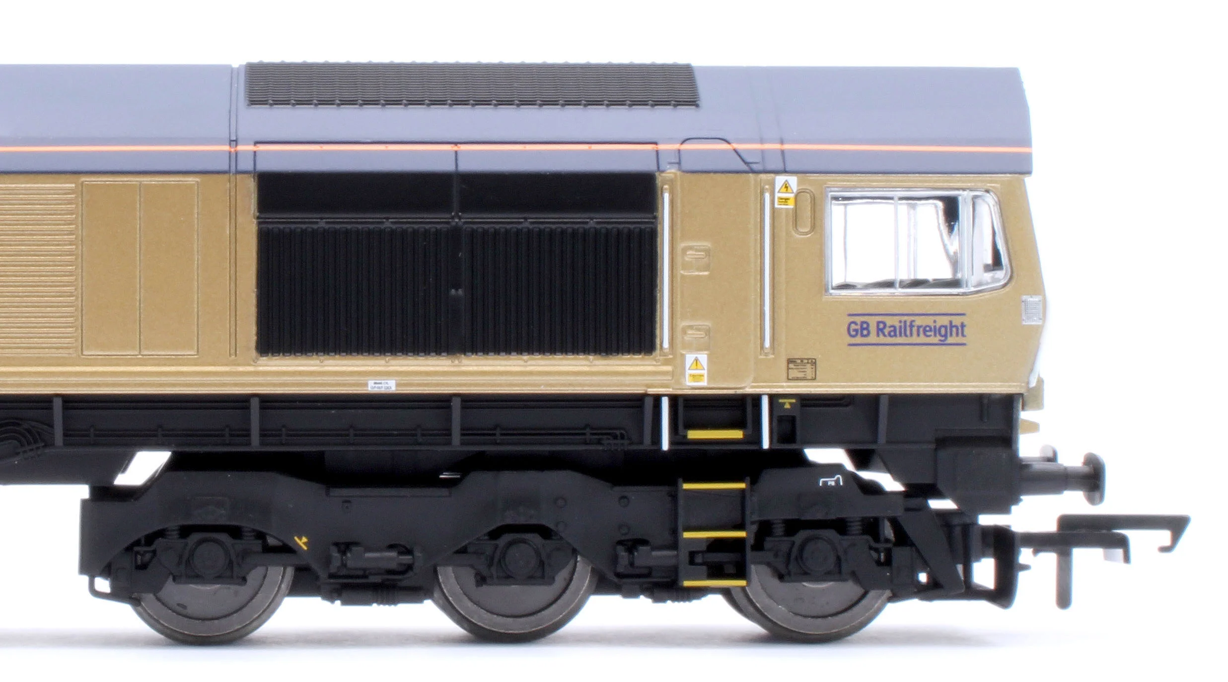 RailRoad GB Railfreight Class 66 Co-Co Drax 50th Anniversary Gold 66301 ‘Drax Power Station 50’ Diesel Locomotive - Image 12