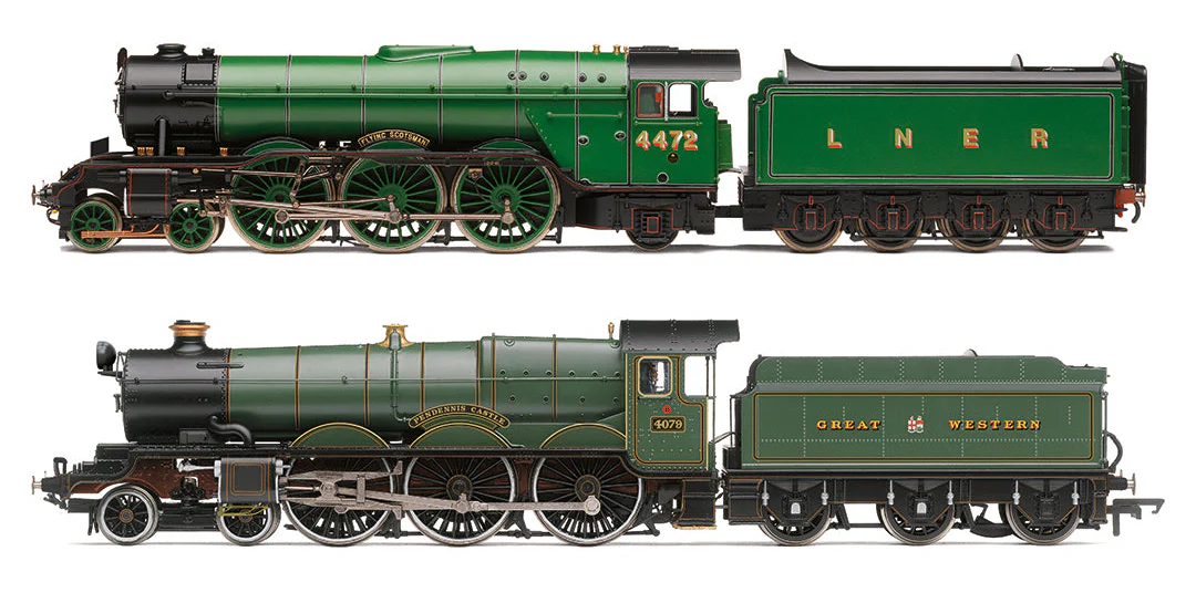 Scotsman in Australia 1980s Twin Pack - A3 4472 'Flying Scotsman' and GWR 4079 'Pendennis Castle' Steam Locomotives