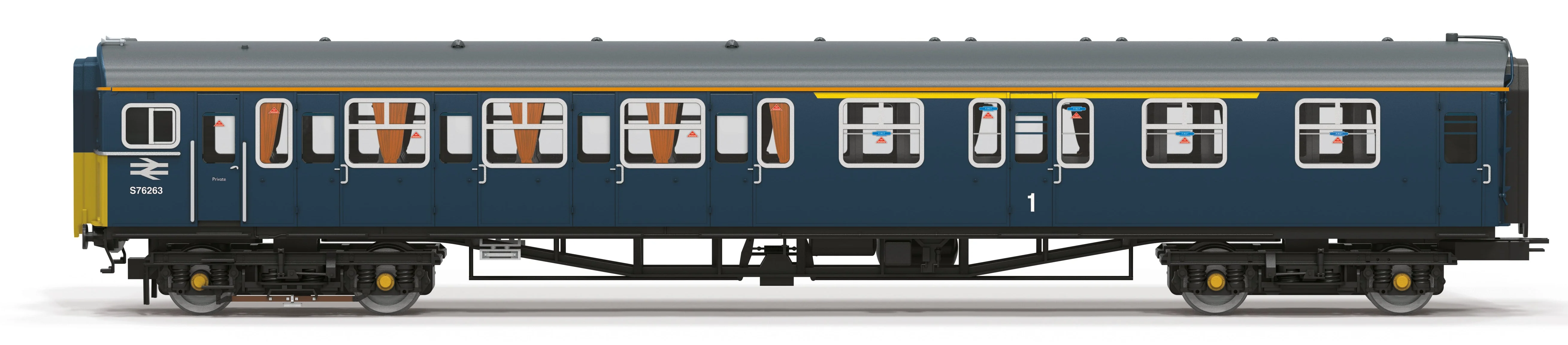 R30469 Class 423 4-VEP EMU BR Blue 3417 "Gordon Pettitt" - 4 Car Train Pack - Image 3