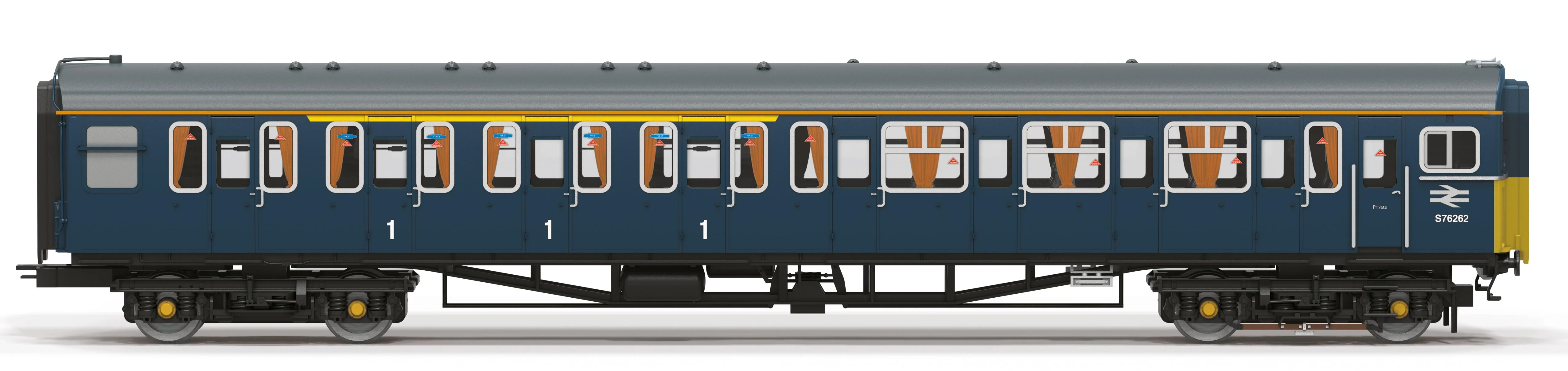 R30469 Class 423 4-VEP EMU BR Blue 3417 "Gordon Pettitt" - 4 Car Train Pack - Image 4