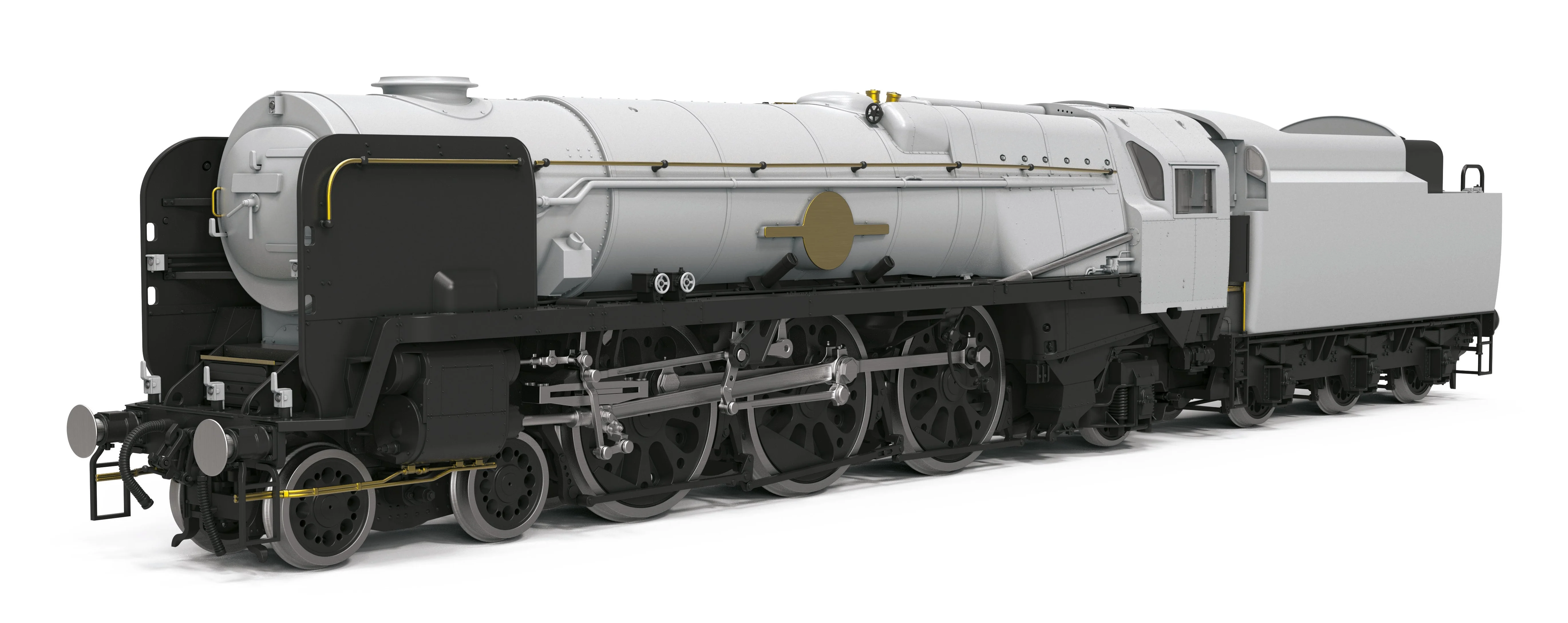 Rebuilt Merchant Navy 4-6-2 BR Green Late Crest 35028 'Clan Line' (As Preserved) Steam Locomotive