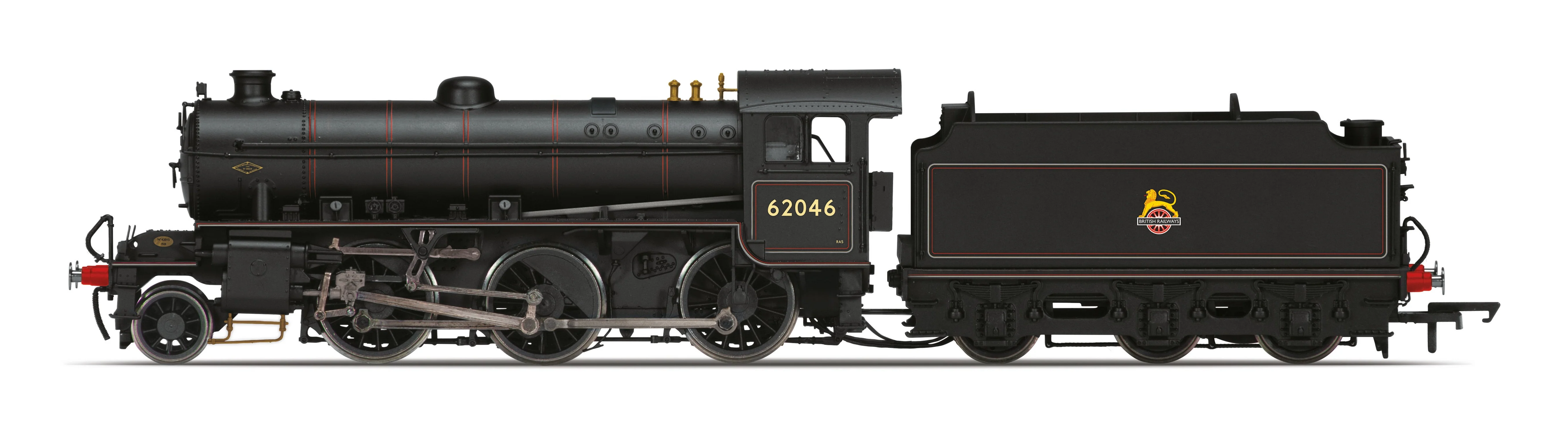 Class K1 2-6-0 BR Black Early Emblem 62046 Steam Locomotive