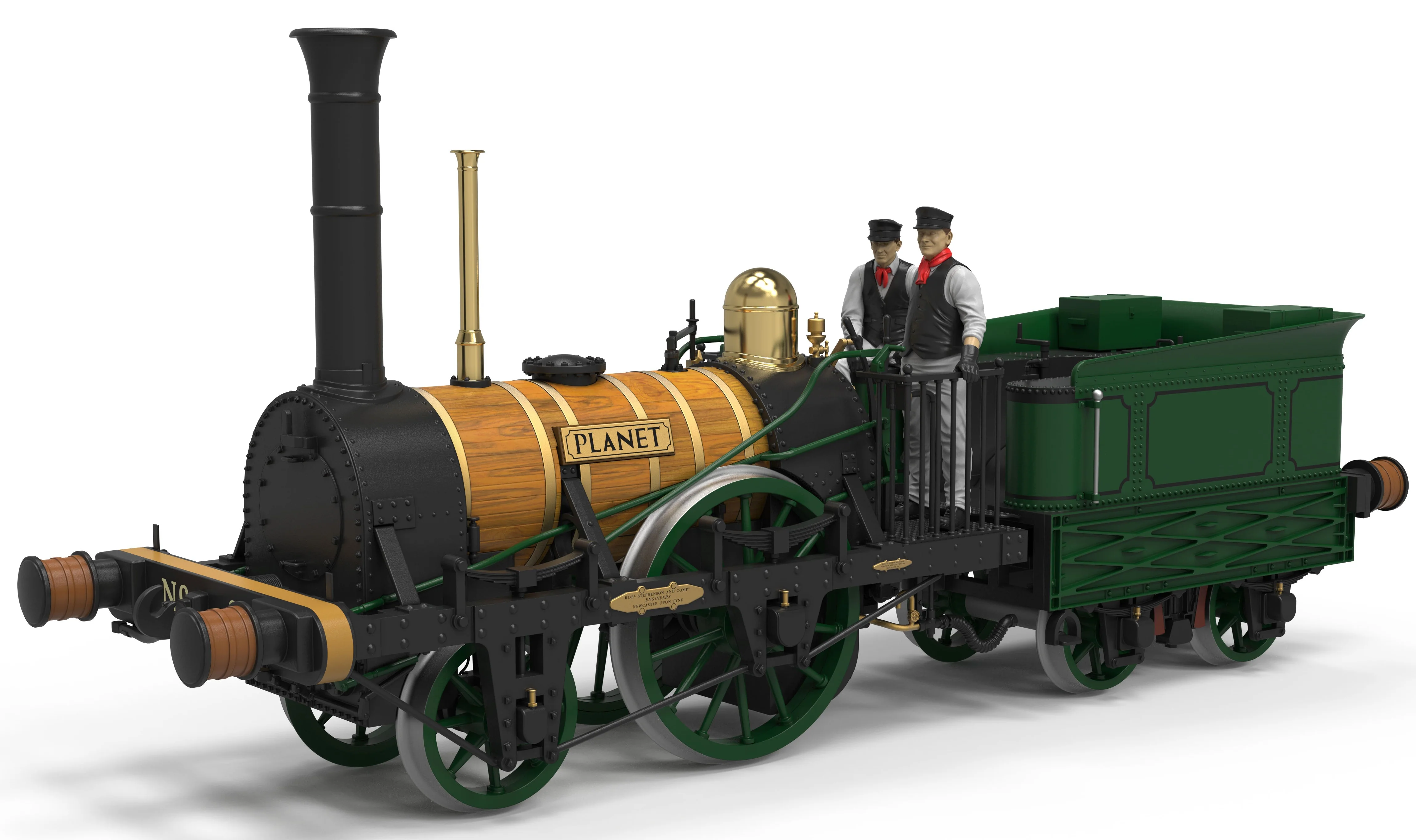 R30511 Liverpool & Manchester Railway 2-2-0 "Planet" Steam Locomotive - Image 2