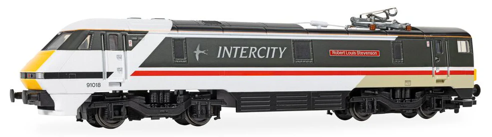 RailRoad Class 91 Intercity 91018 'Robert Louis Stevenson' Electric Locomotive