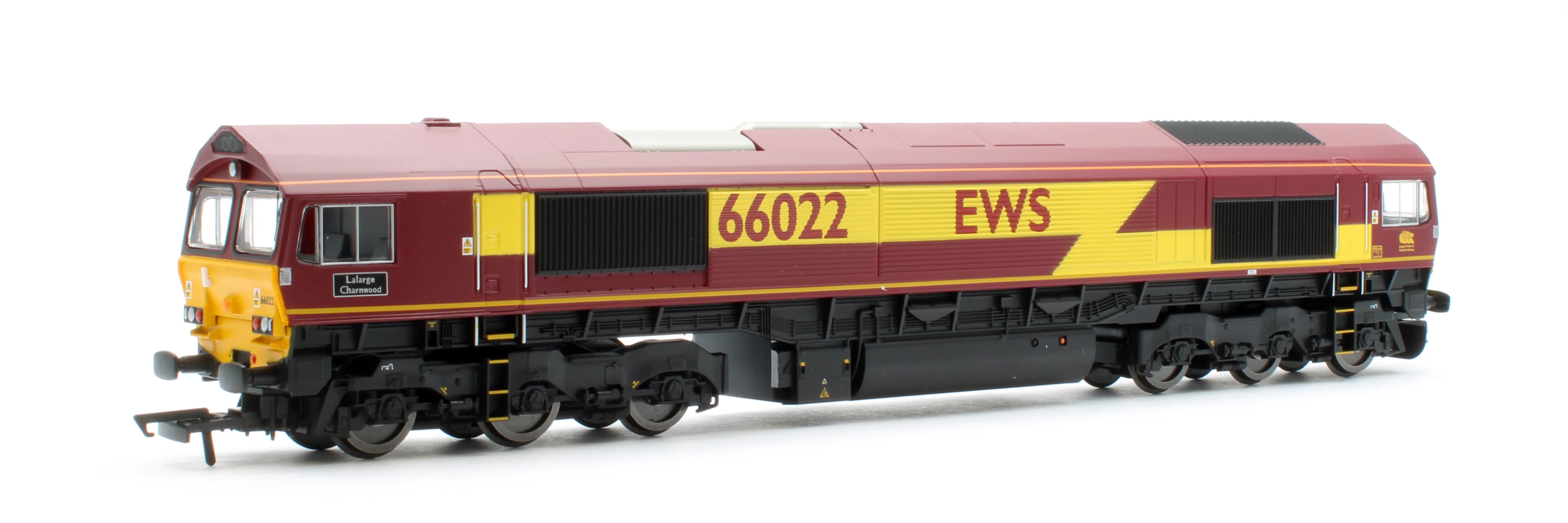 RailRoad Class 66 EWS 66022 'Lafarge Charnwood' Diesel Locomotive