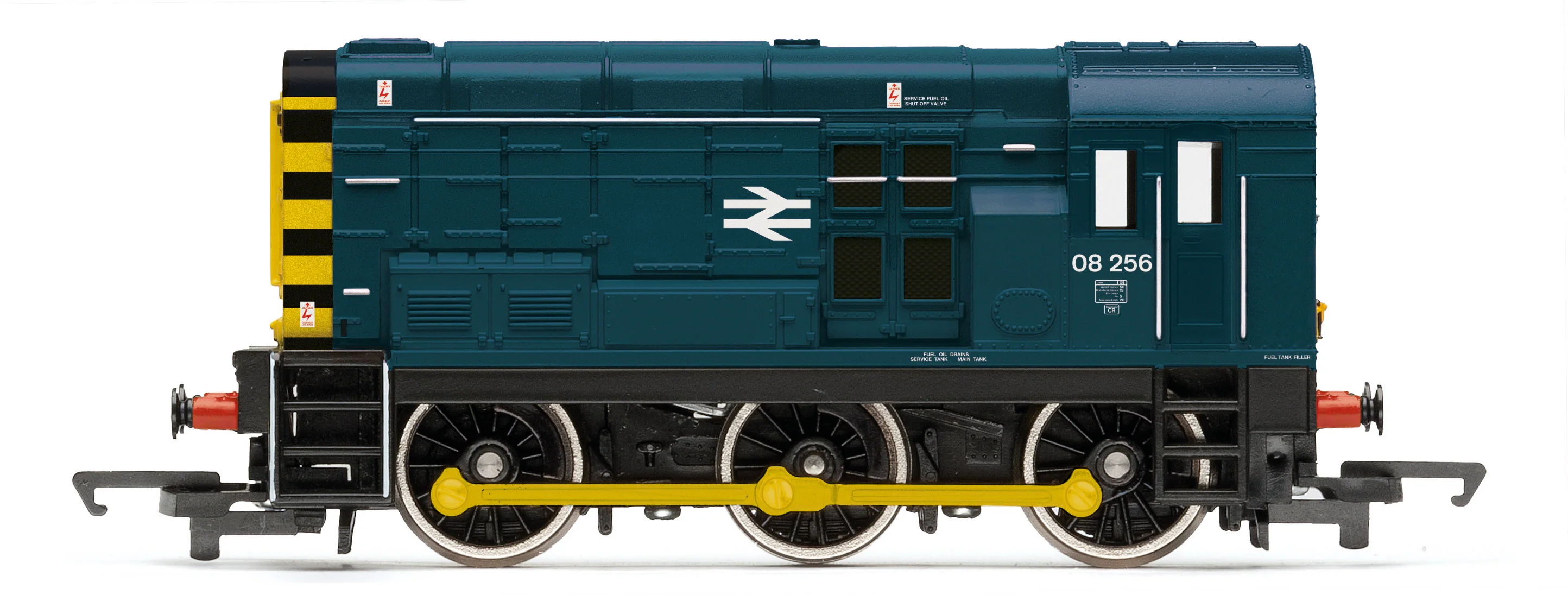 RailRoad Class 08 BR Blue 08256 Diesel Locomotive