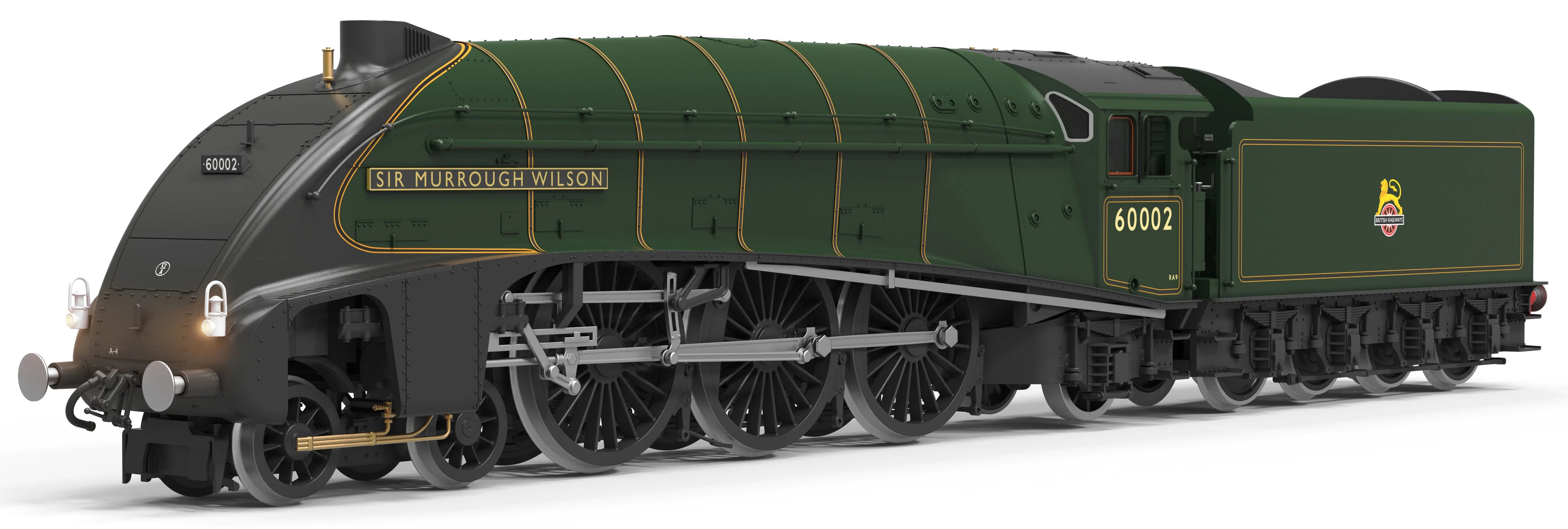 R30554SS Class A4 4-6-2 BR Green Early Emblem 60002 "Sir Murrough Wilson" Steam Locomotive - DCC Sound & Smoke - Image 2