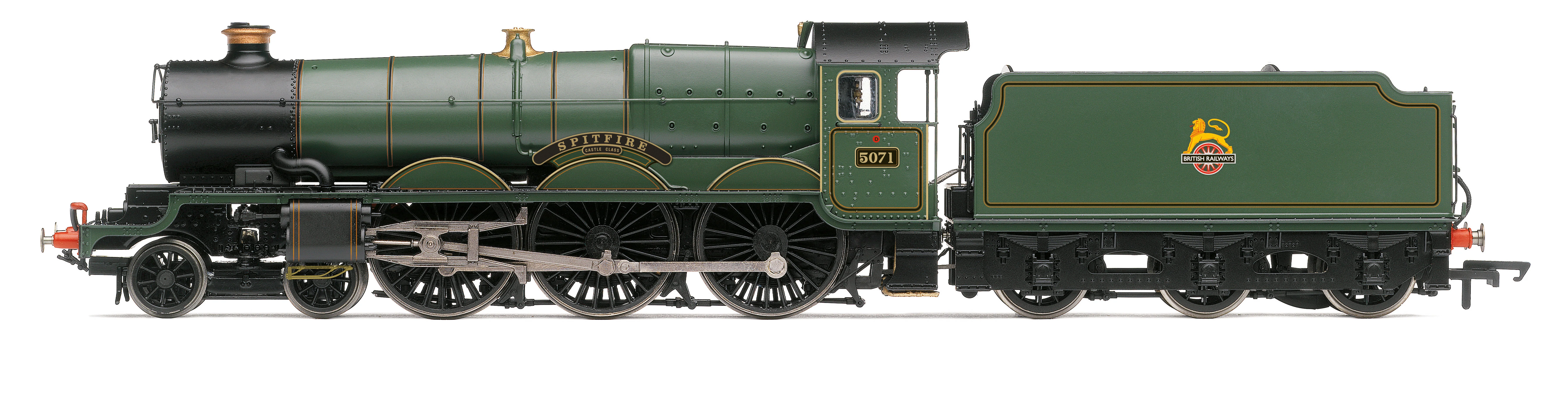 Class 4073 'Castle' 4-6-0 BR Green Early Emblem 5071 'Spitfire' (90th Anniversary) Steam Locomotive