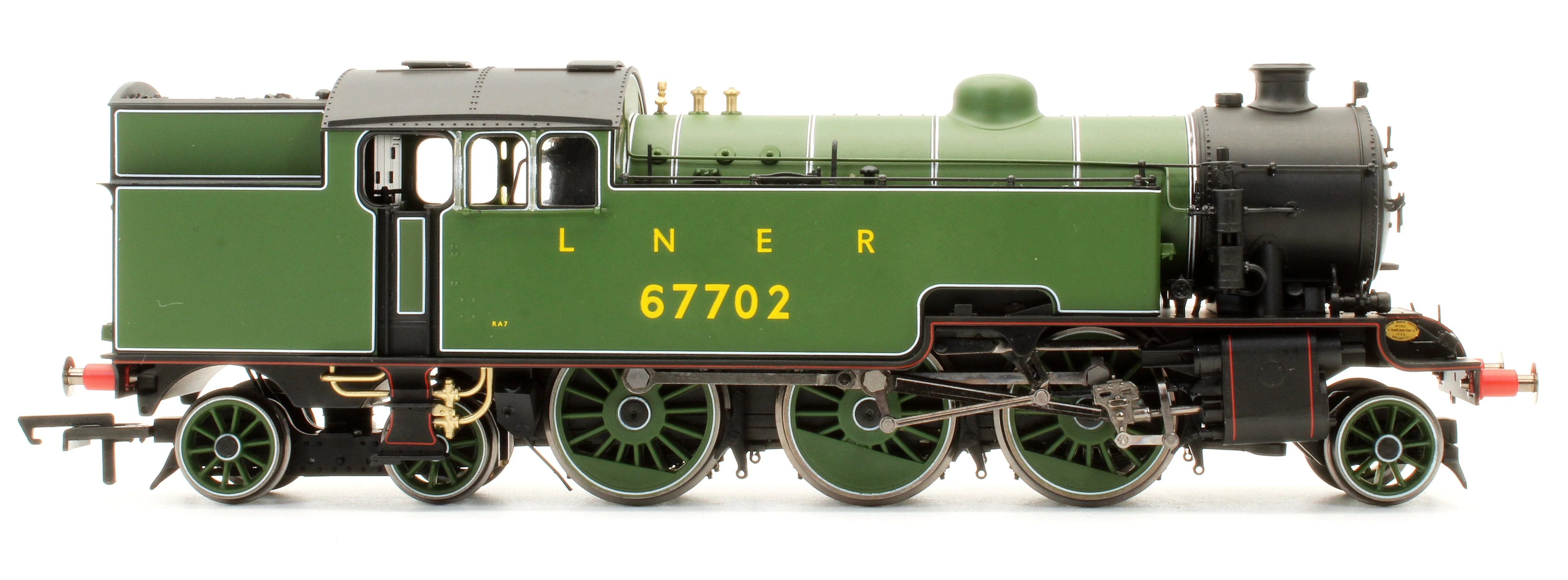 Pre-Owned R3461 LNER 2-6-4T Thompson L1 '67702' Steam Locomotive - DCC Fitted - Image 5