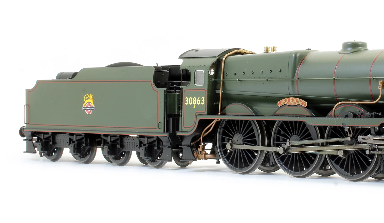 BR (Early) Lord Nelson Class 'Lord Rodney' No. 30863 Steam Locomotive - Image 3