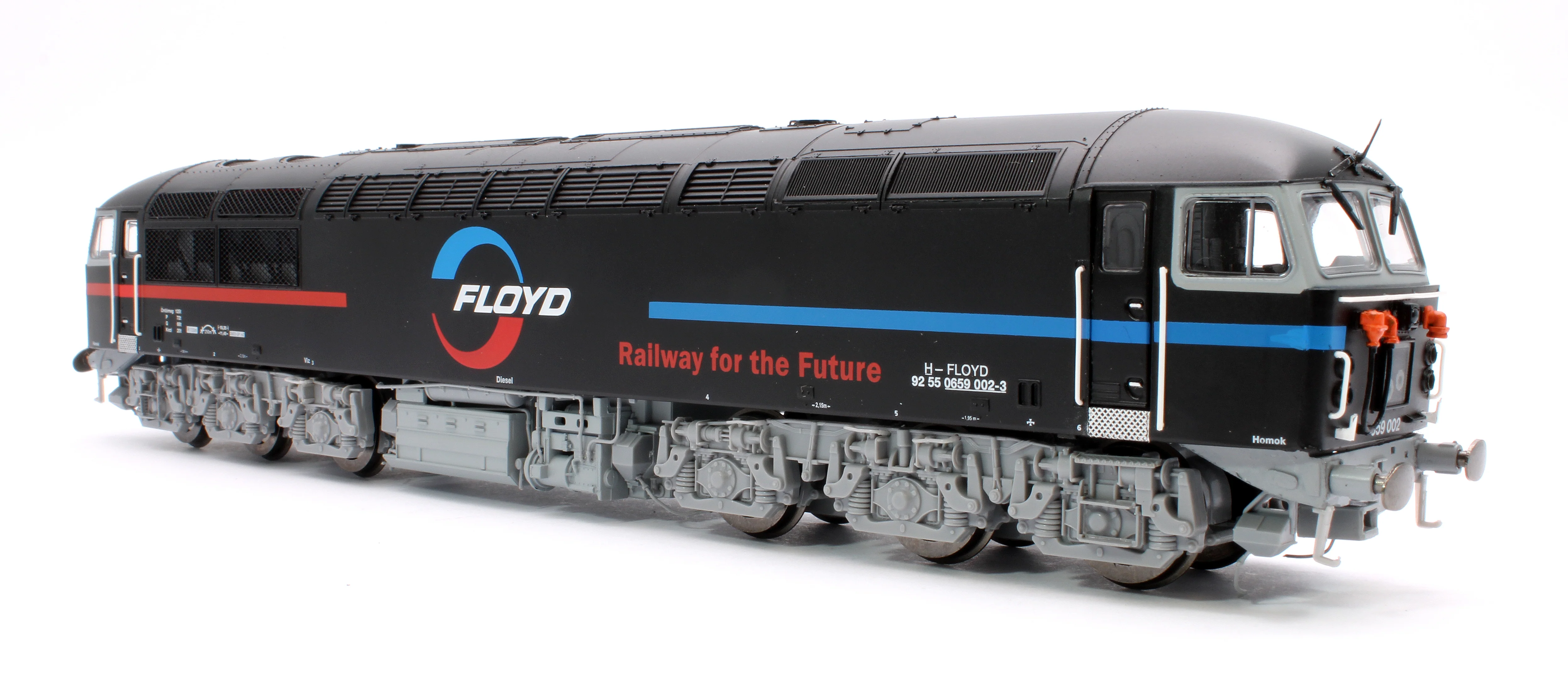 Floyd Zrt. Class 56 Co-Co 659 002 (ex-56115) Diesel Locomotive - Image 4