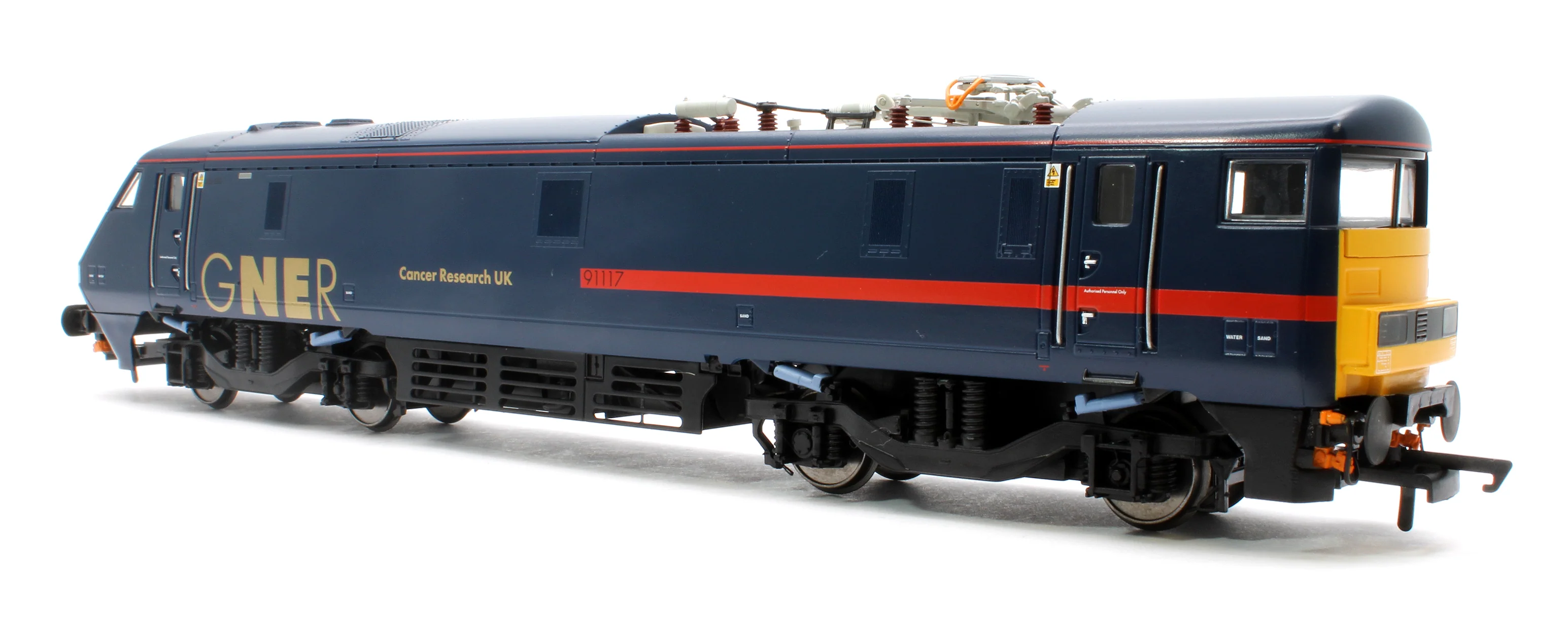 Class 91 91117 Bo-Bo "Cancer Research UK" GNER - Electric Locomotive - Image 2