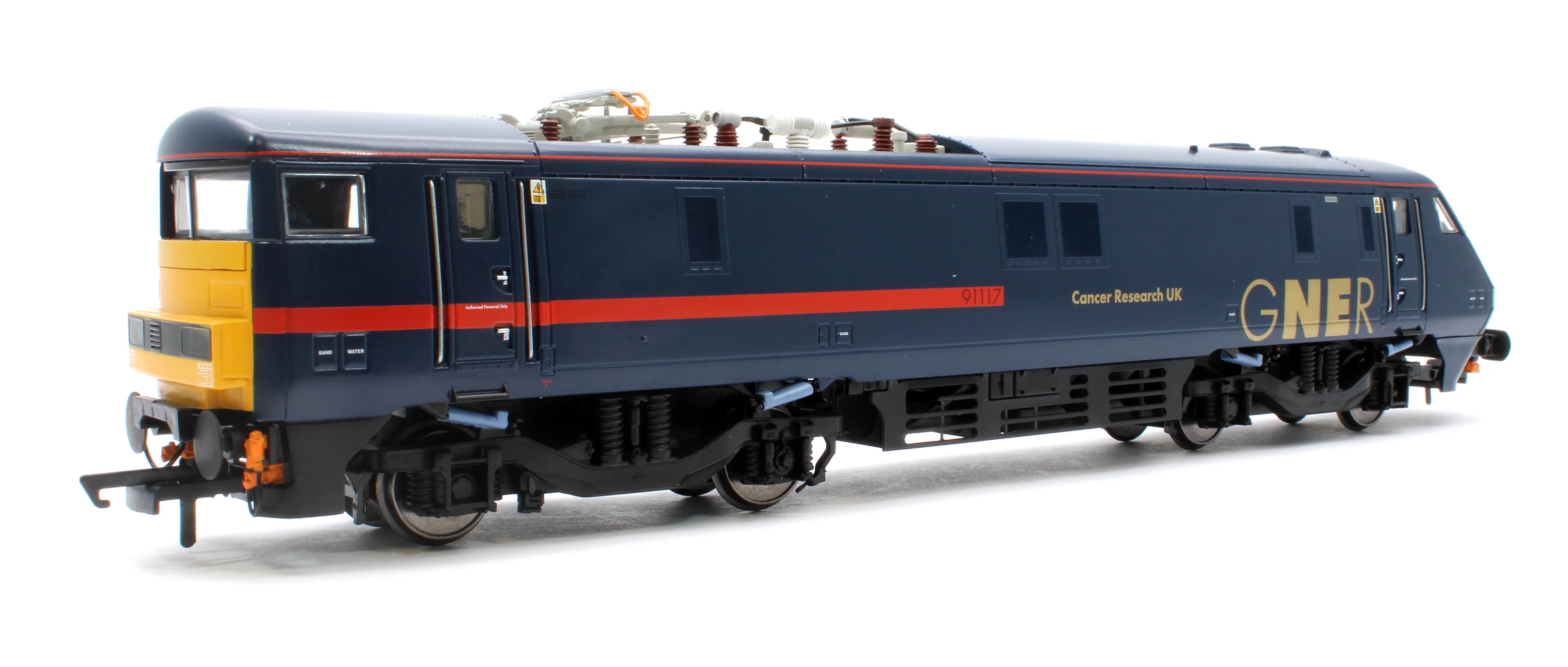 Class 91 91117 Bo-Bo "Cancer Research UK" GNER - Electric Locomotive - Image 3