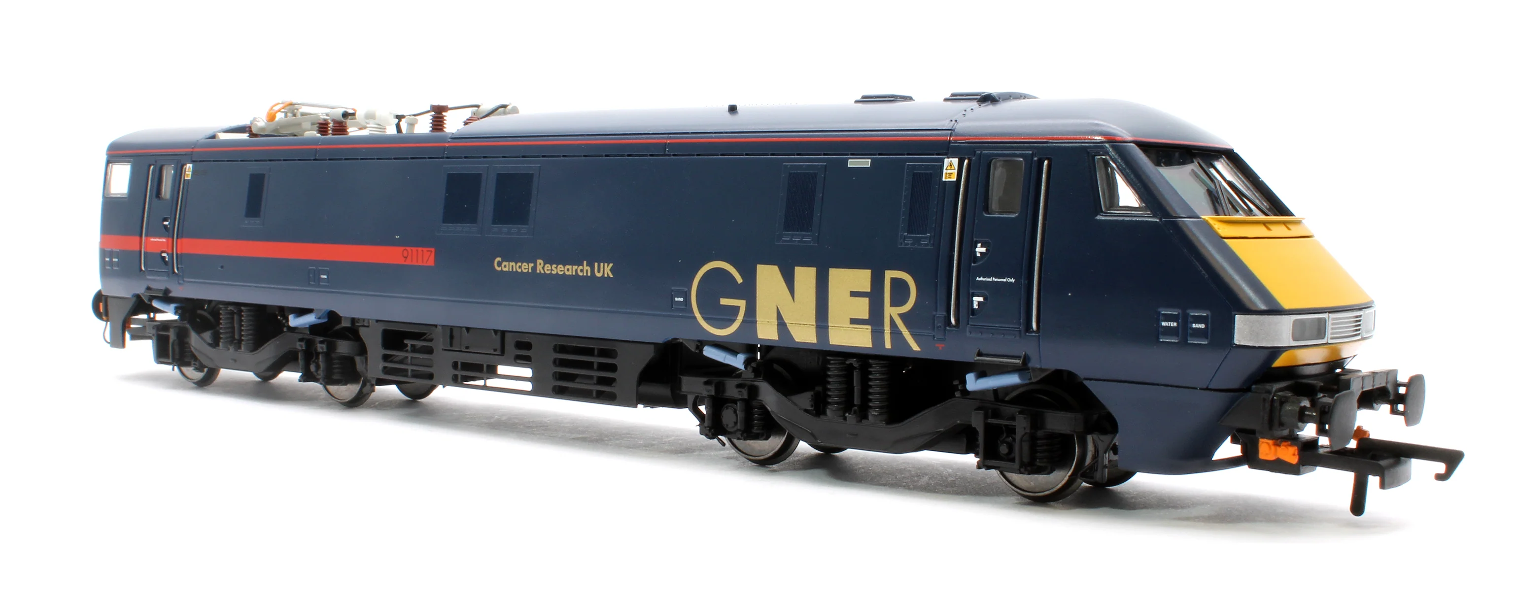 Class 91 91117 Bo-Bo "Cancer Research UK" GNER - Electric Locomotive - Image 4