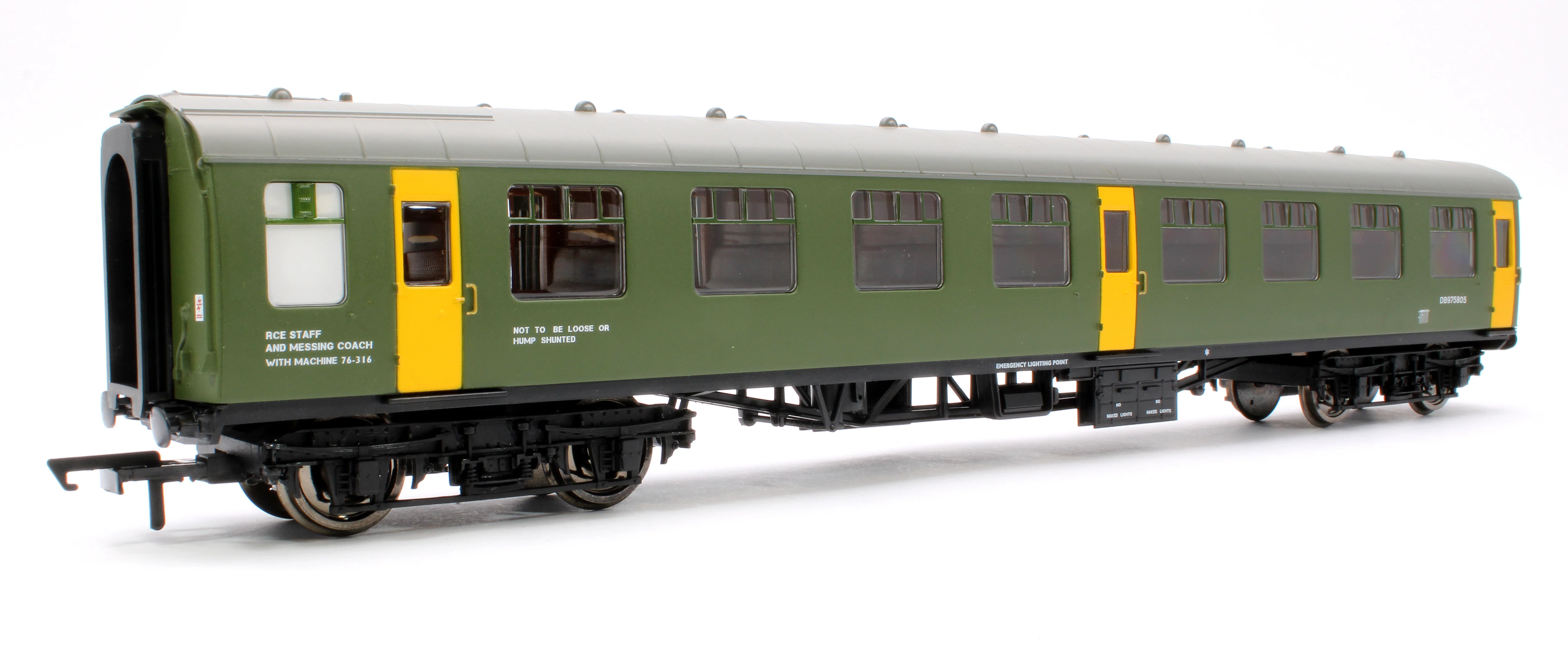 ex-Mk1 SK Ballast Cleaner Train Staff Coach BR Departmental DB 975805 - Image 3