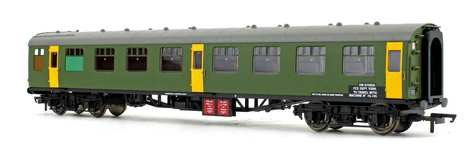 BR Departmental, ex-Mk1 SK Ballast Cleaner Train Staff Coach, DB 975802 - Image 2