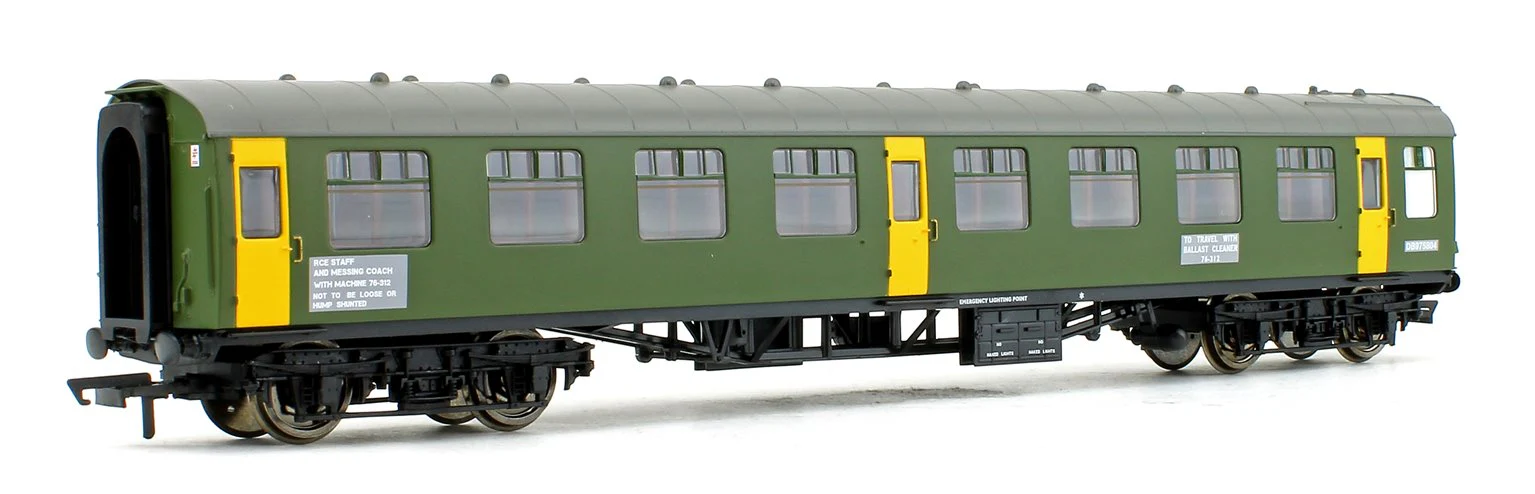 BR Departmental, ex-Mk1 SK Ballast Cleaner Train Staff Coach, DB 975804