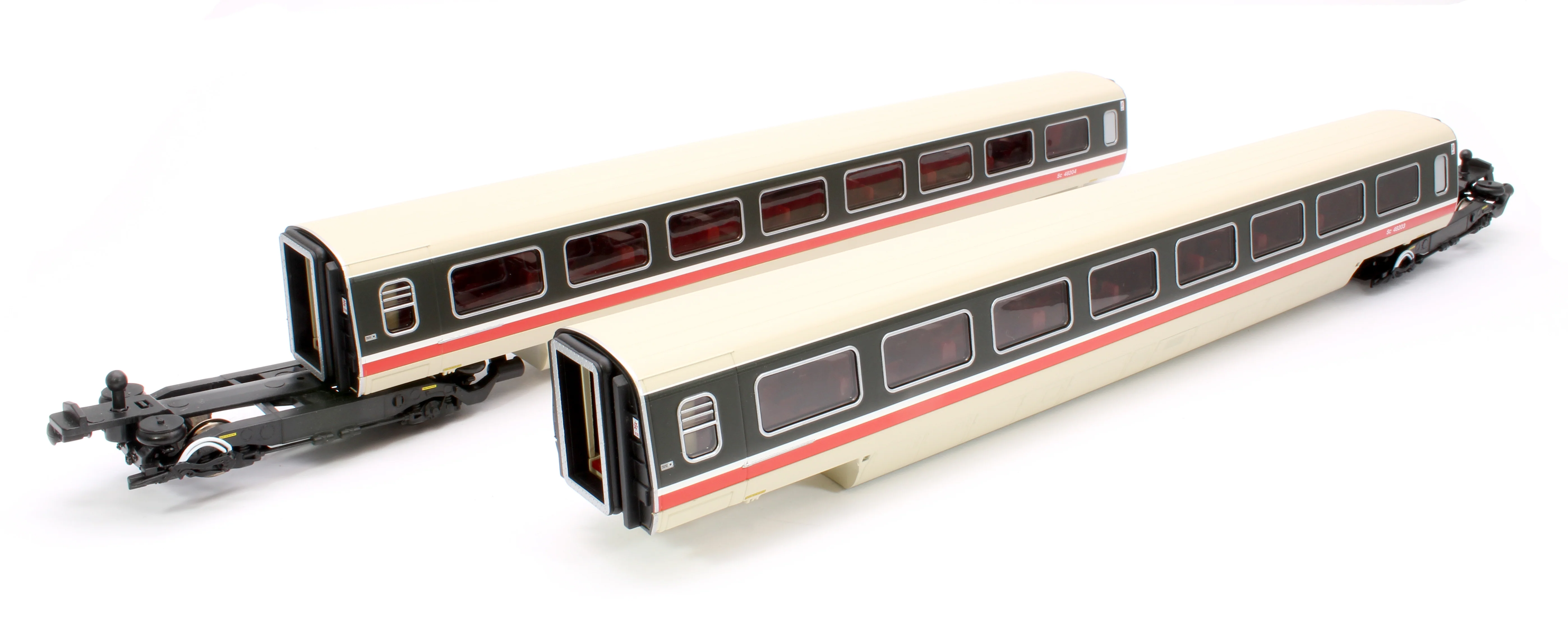 Pre-Owned Class 370 Advanced Passenger Train APT 2-car TS Coach Pack BR 48203 + 48204