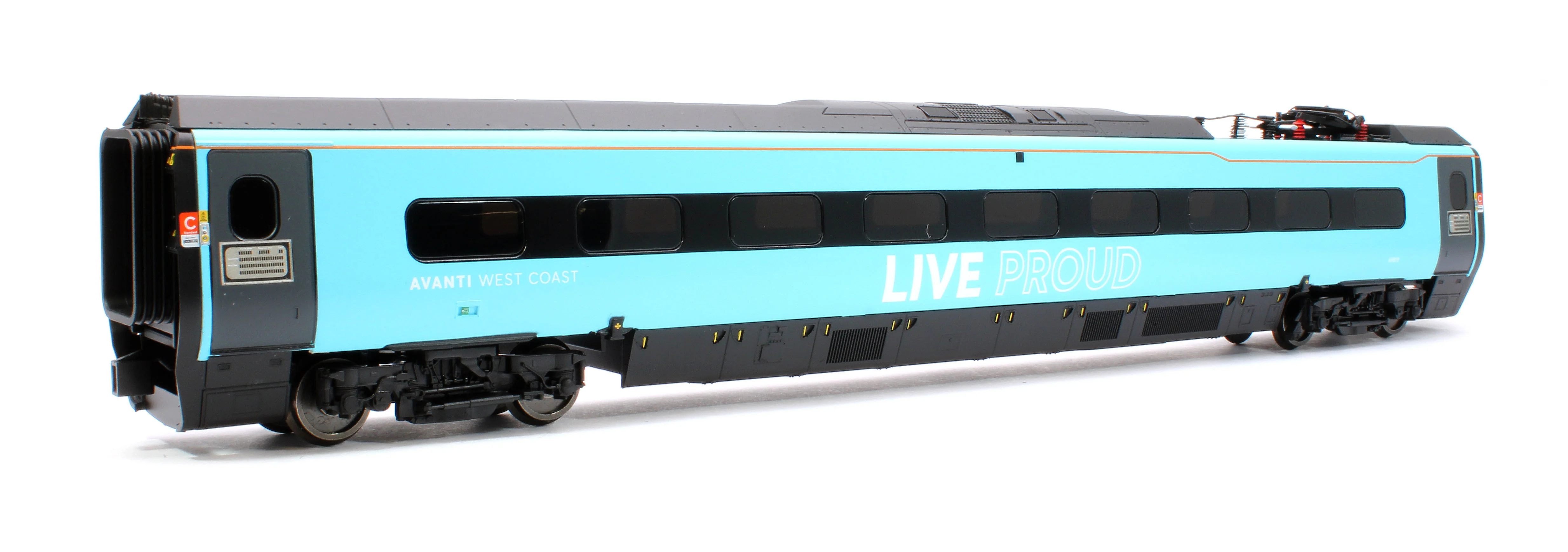 Pendolino Pantograph Standard Buffet (PTSRMB) Avanti West Coast Pride Livery 69819 - Image 3