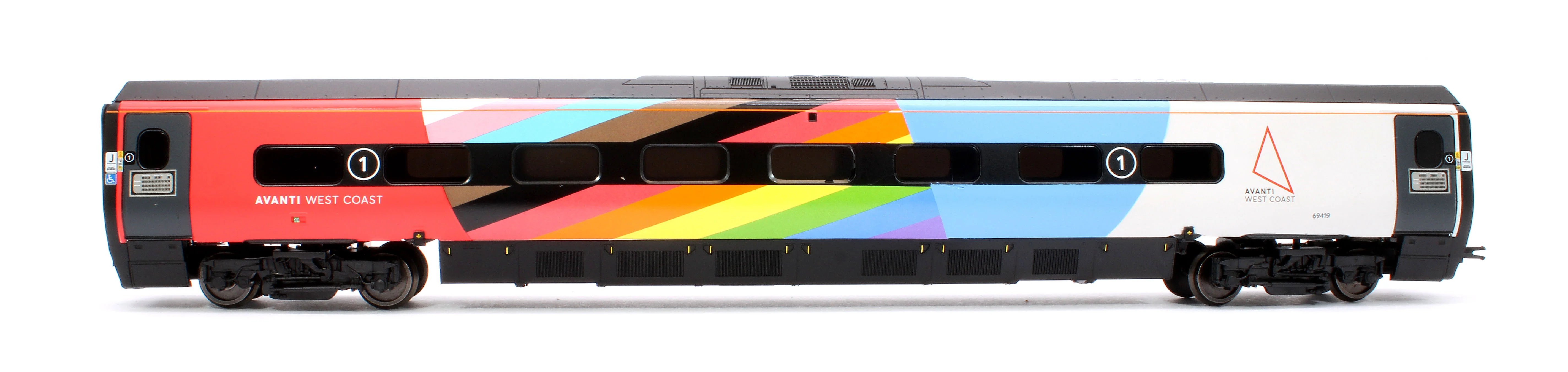 Pendolino Motor First (MF) Avanti West Coast Pride Livery 69419 - Image 2