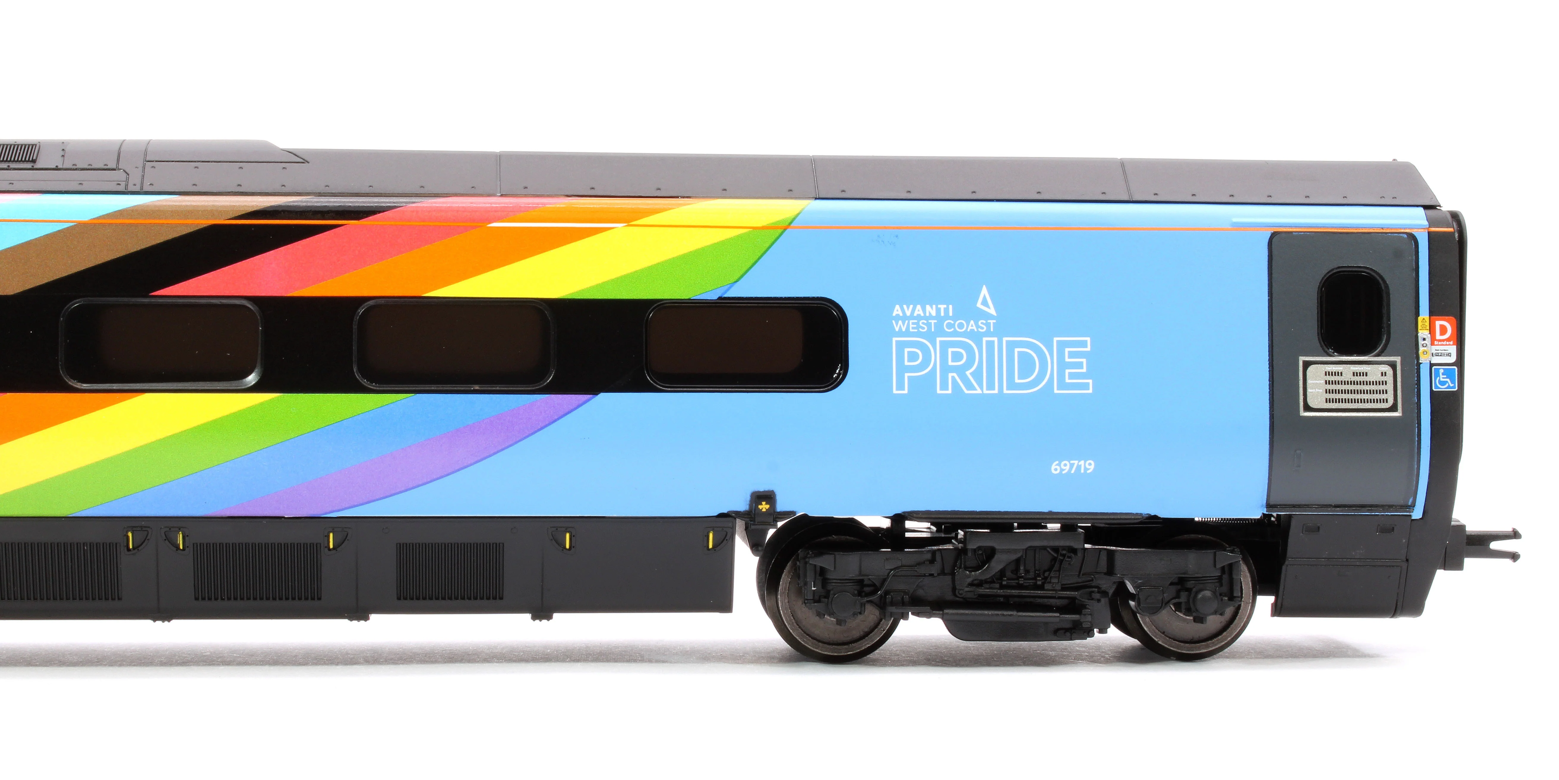 Pendolino Motor Standard (MS) Avanti West Coast Pride Livery 69719 - Image 4
