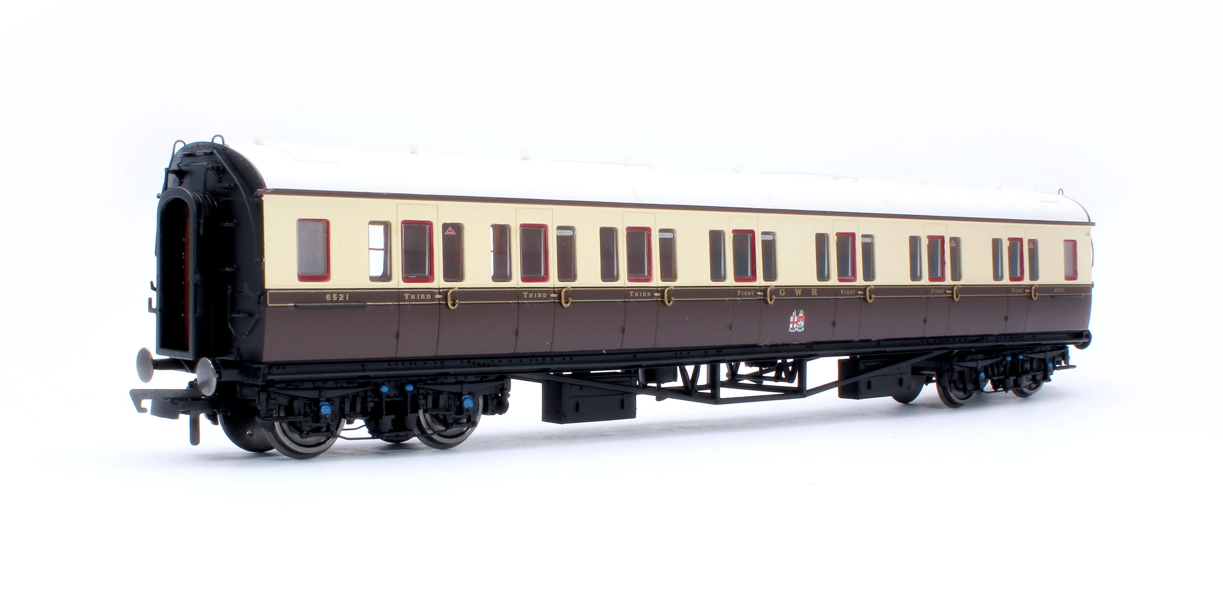 R40467 GWR Collett Coaches Corridor Composite LH No.6521