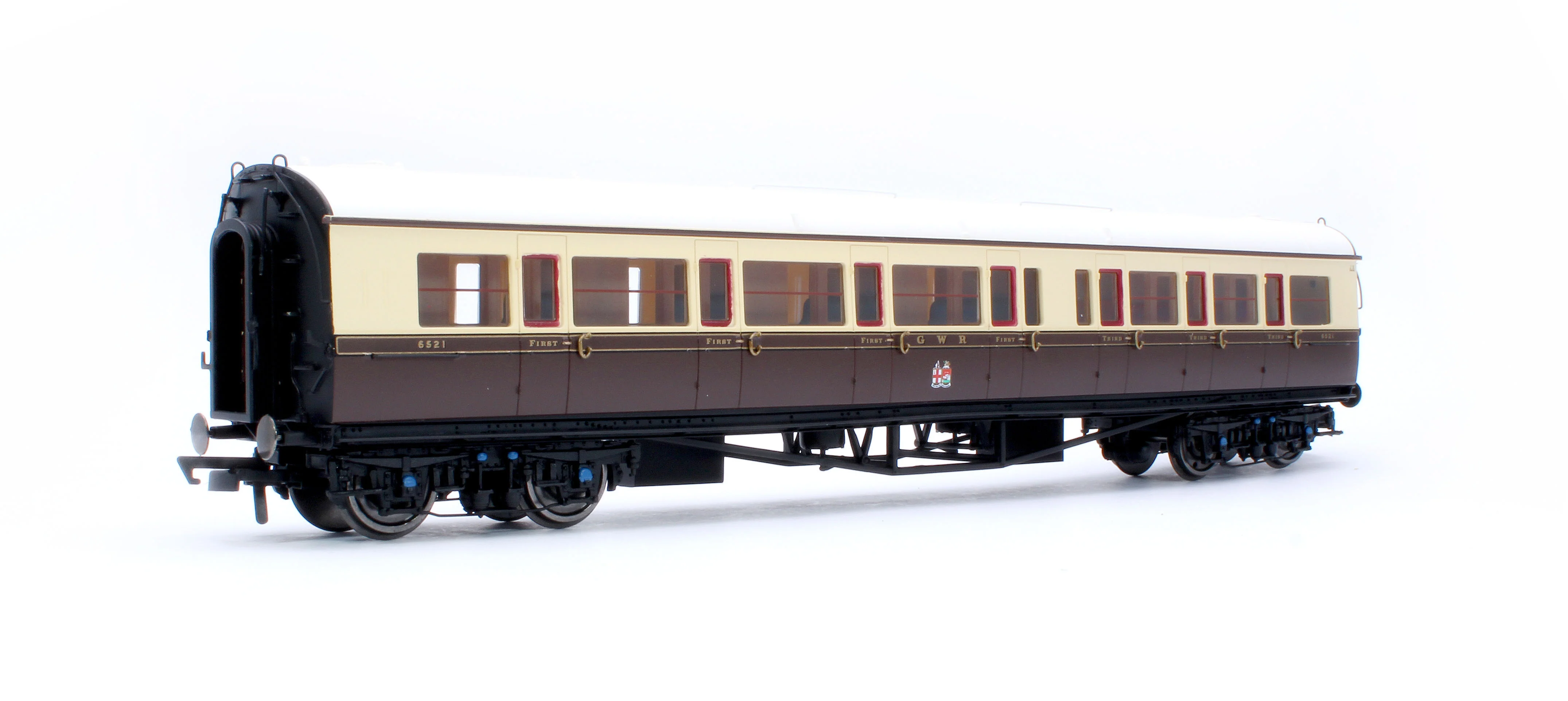 R40467 GWR Collett Coaches Corridor Composite LH No.6521 - Image 3